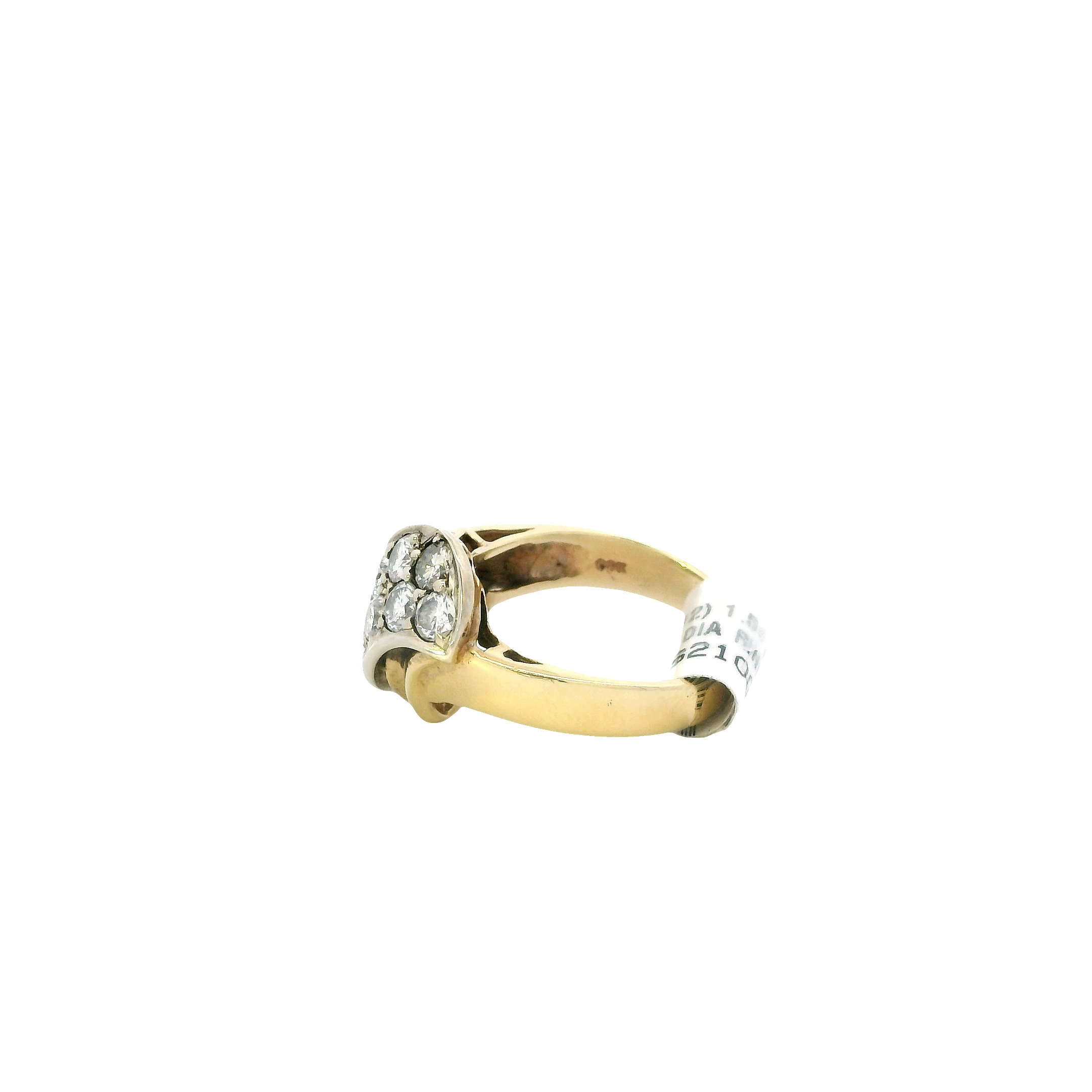 14K Yellow Gold Diamond Ring - 1.54ct