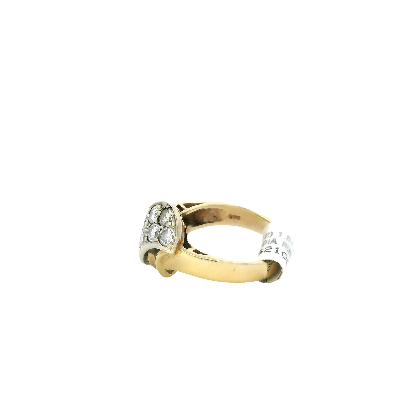 14K Yellow Gold Diamond Ring - 1.54ct