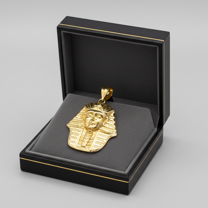10K Yellow Gold Egyptian Pendant
