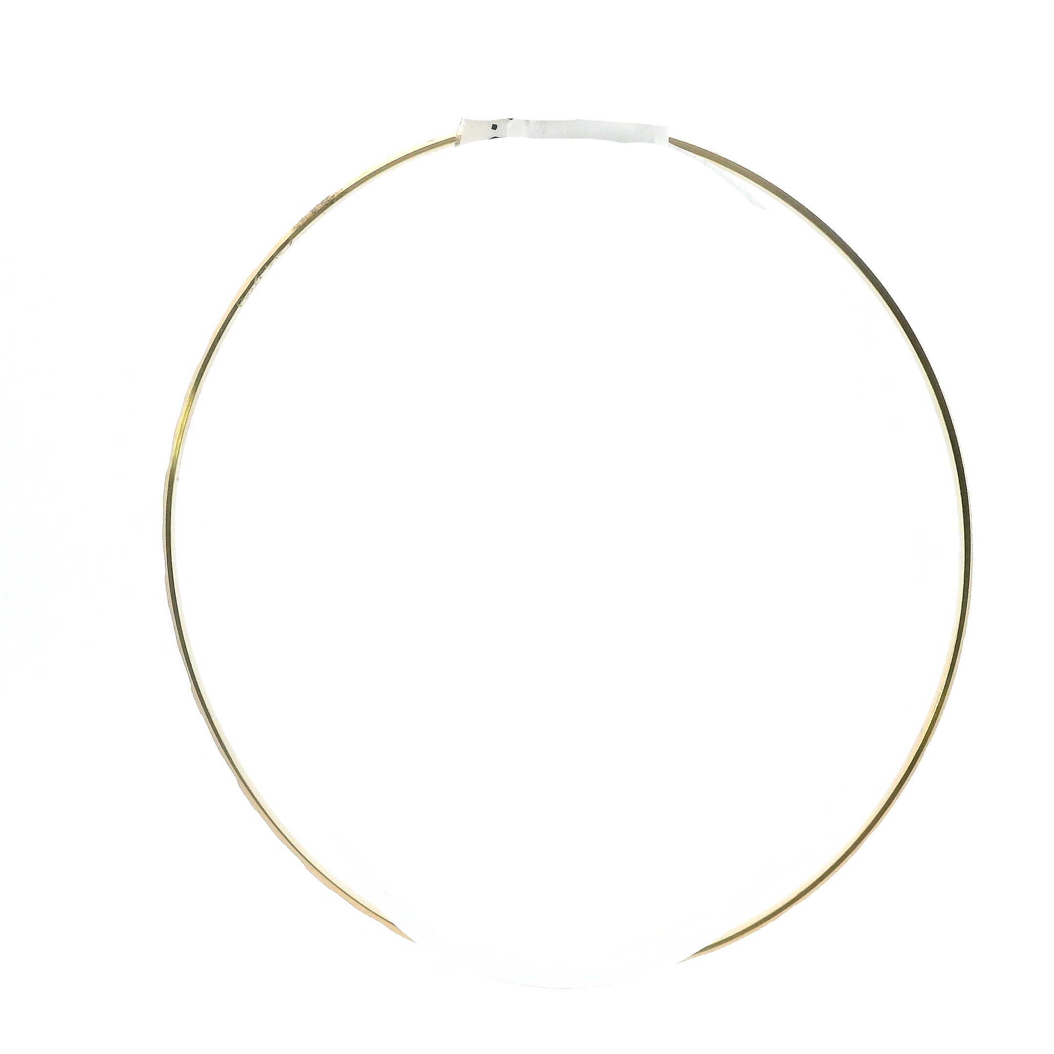New 14K Yellow Gold Star Design Bangle