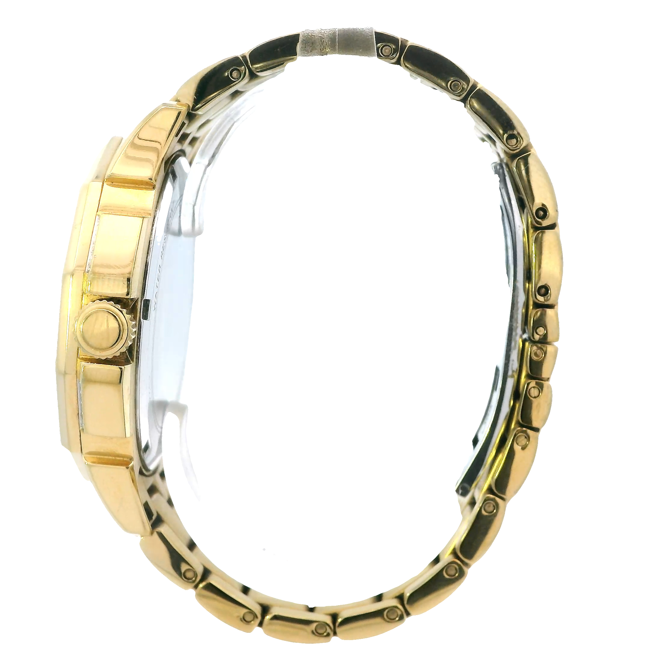 Bulova Crystal Gold-Tone Stainless Steel Men's Watch 98C126
