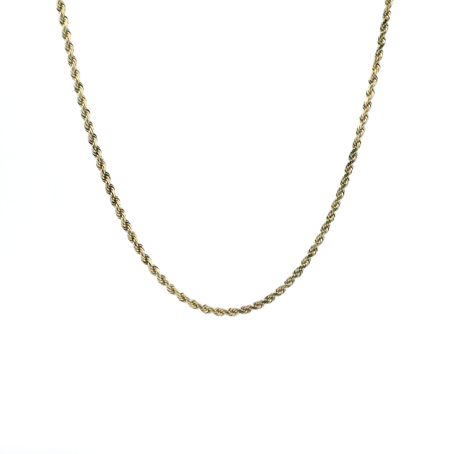 14K Yellow Gold 20" Rope Chain