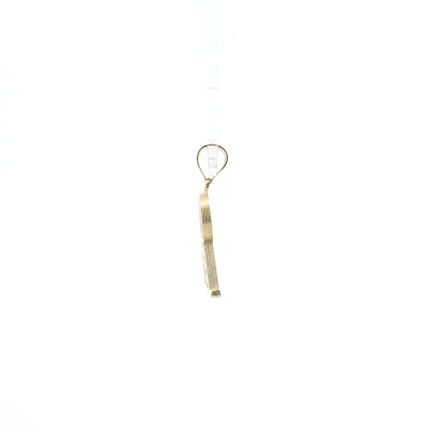 10K Yellow Gold Letter "R" Pendant