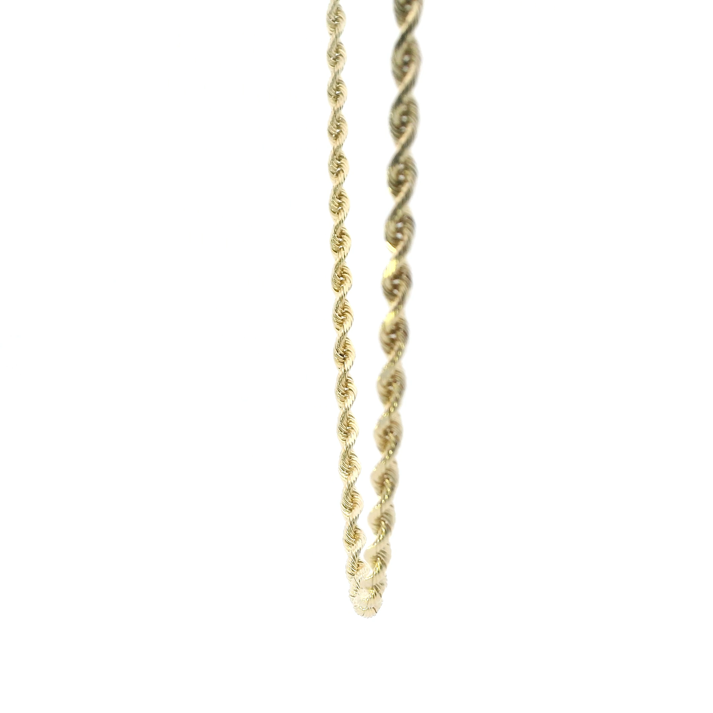 14K Yellow Gold 24" Rope Chain
