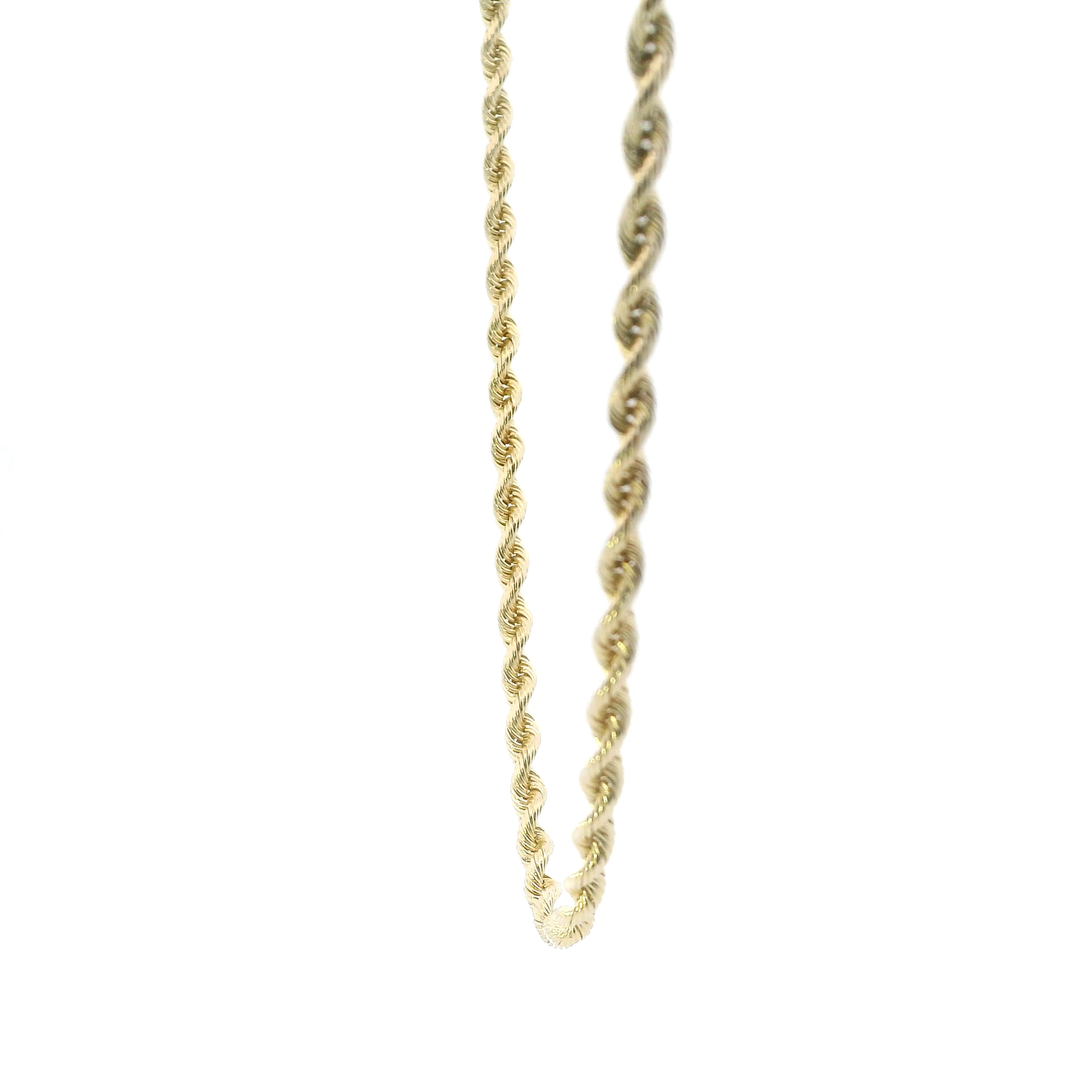 14K Yellow Gold 24" Rope Chain