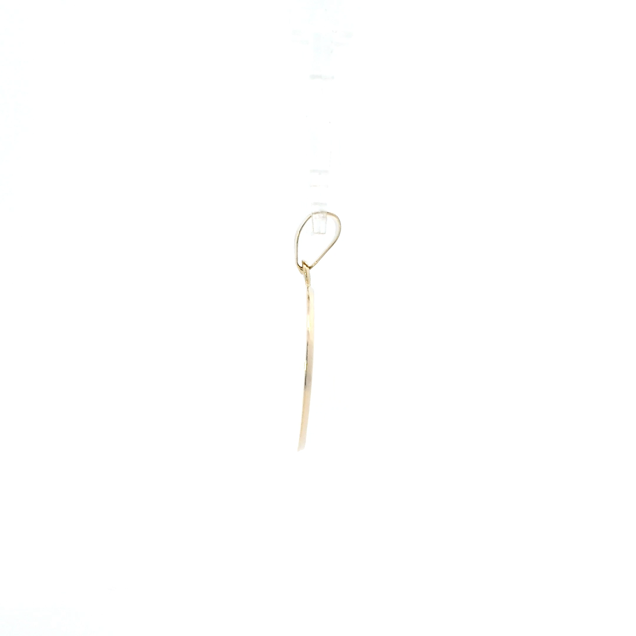 14K Yellow Gold Round 