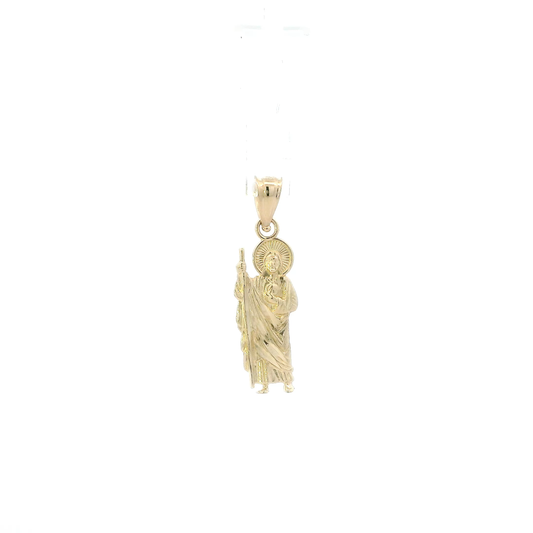 14K Yellow Gold Saint Jude Pendant