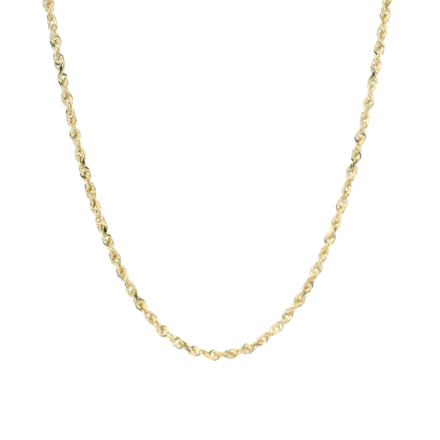 14K Yellow Gold 24" Rope Chain