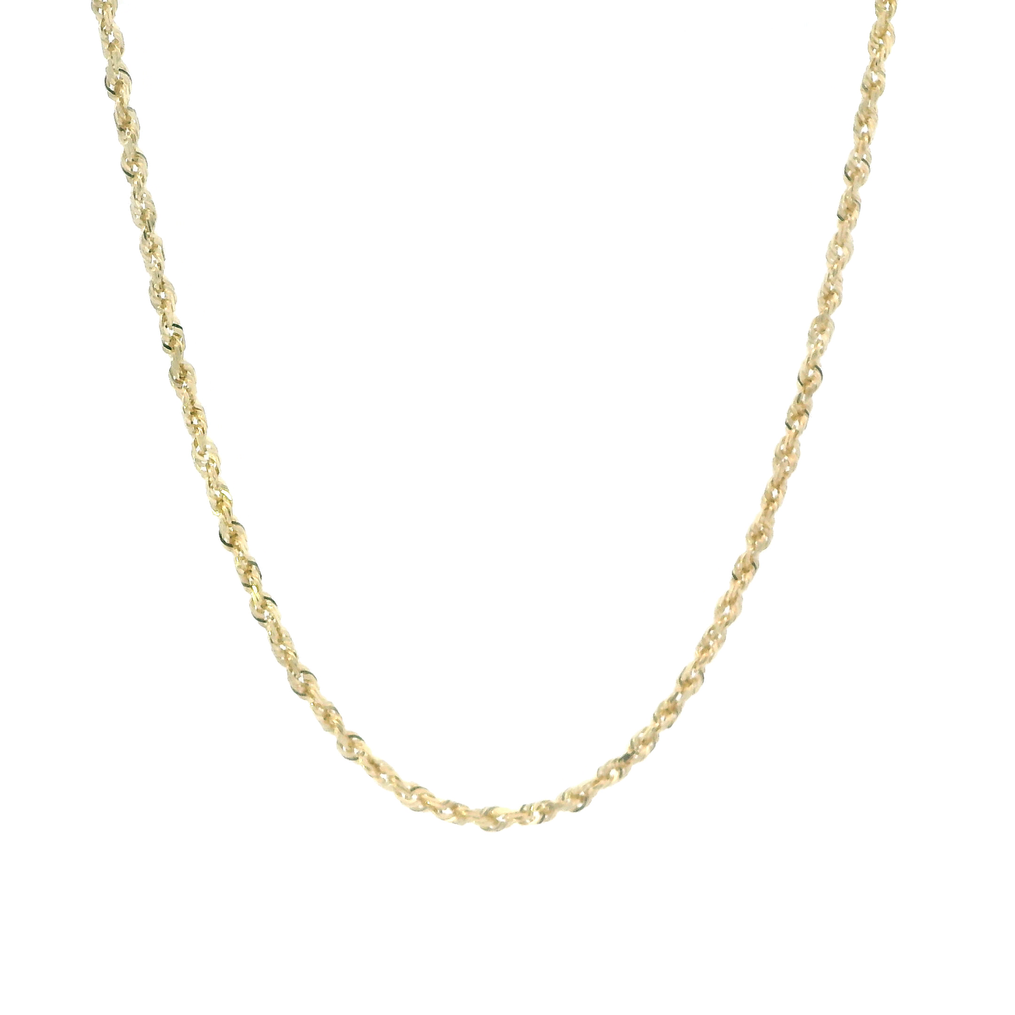 14K Yellow Gold 24" Rope Chain