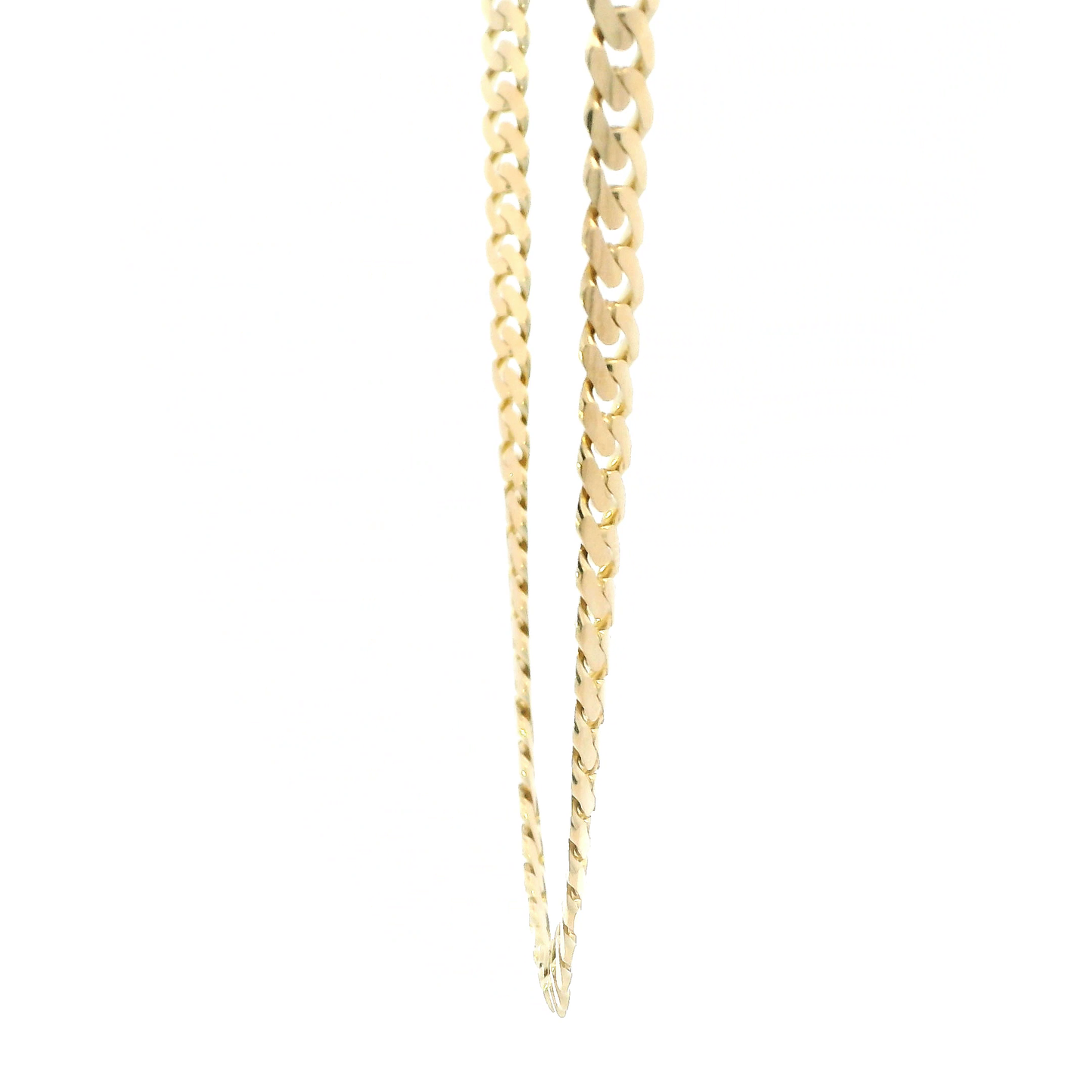 18K Yellow Gold 22" Curb Chain