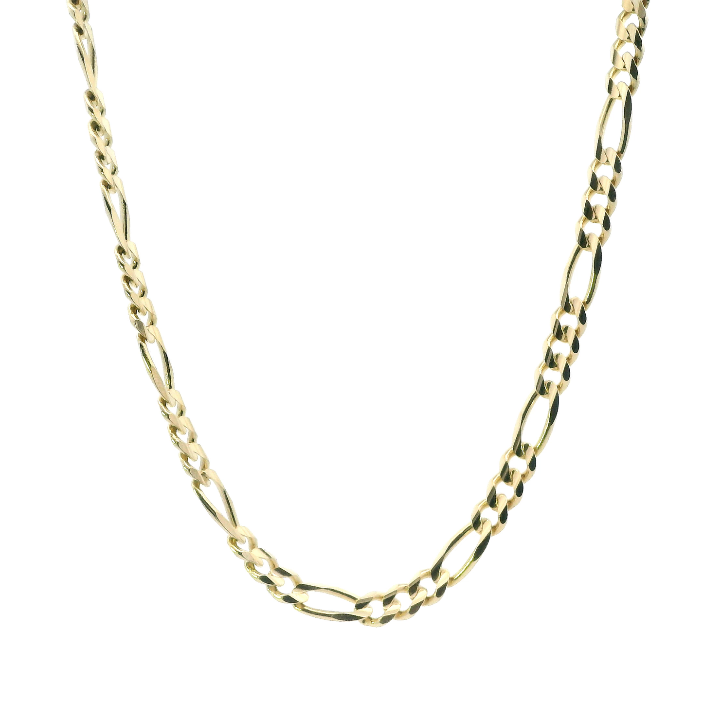 14K Yellow Gold Figaro Chain
