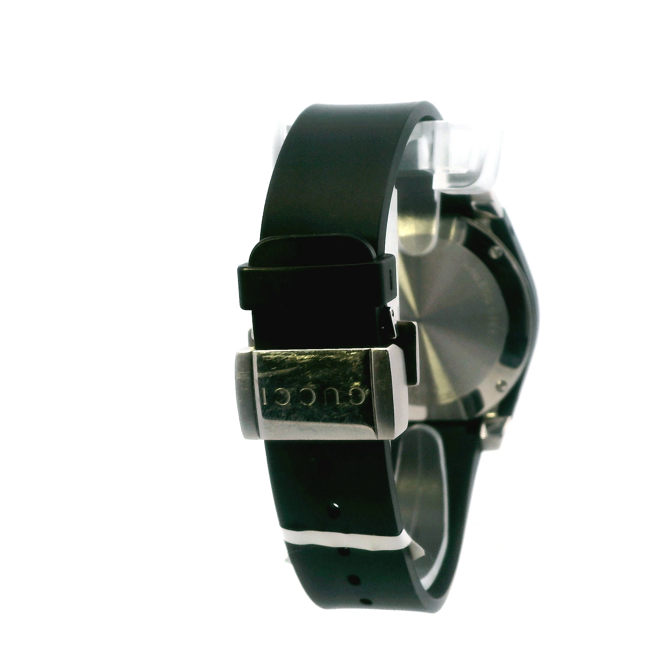 Gucci Dive Embroidered Tiger Motif Stainless Steel Quartz Men's Watch