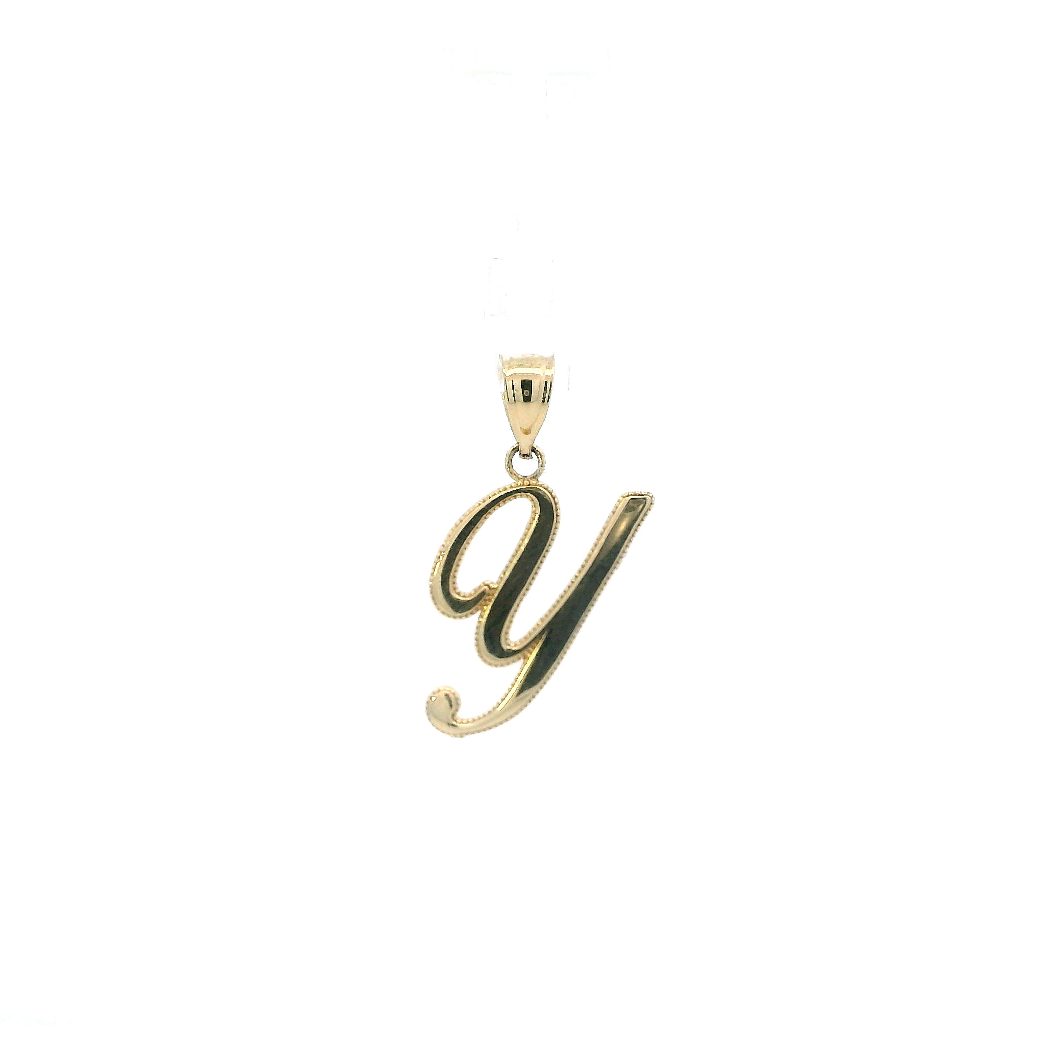 14K Yellow Gold Letter 
