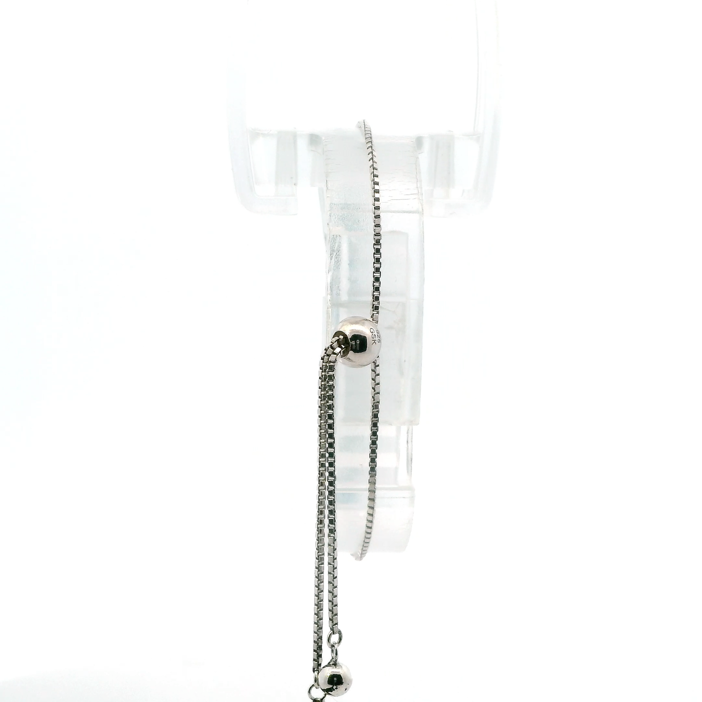 Sterling Silver Topaz Bolo Bracelet