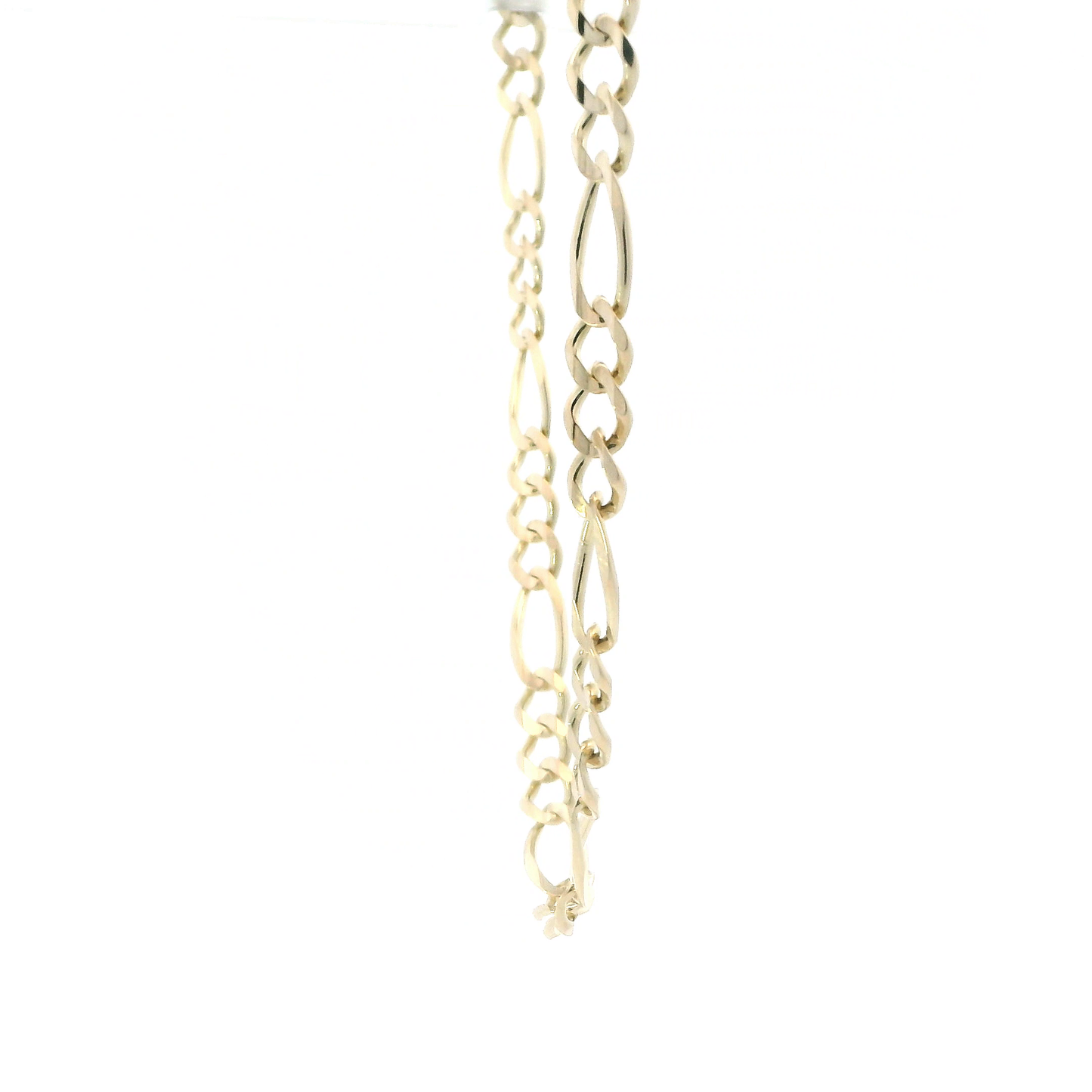 14K Yellow Gold 24" Figaro Chain