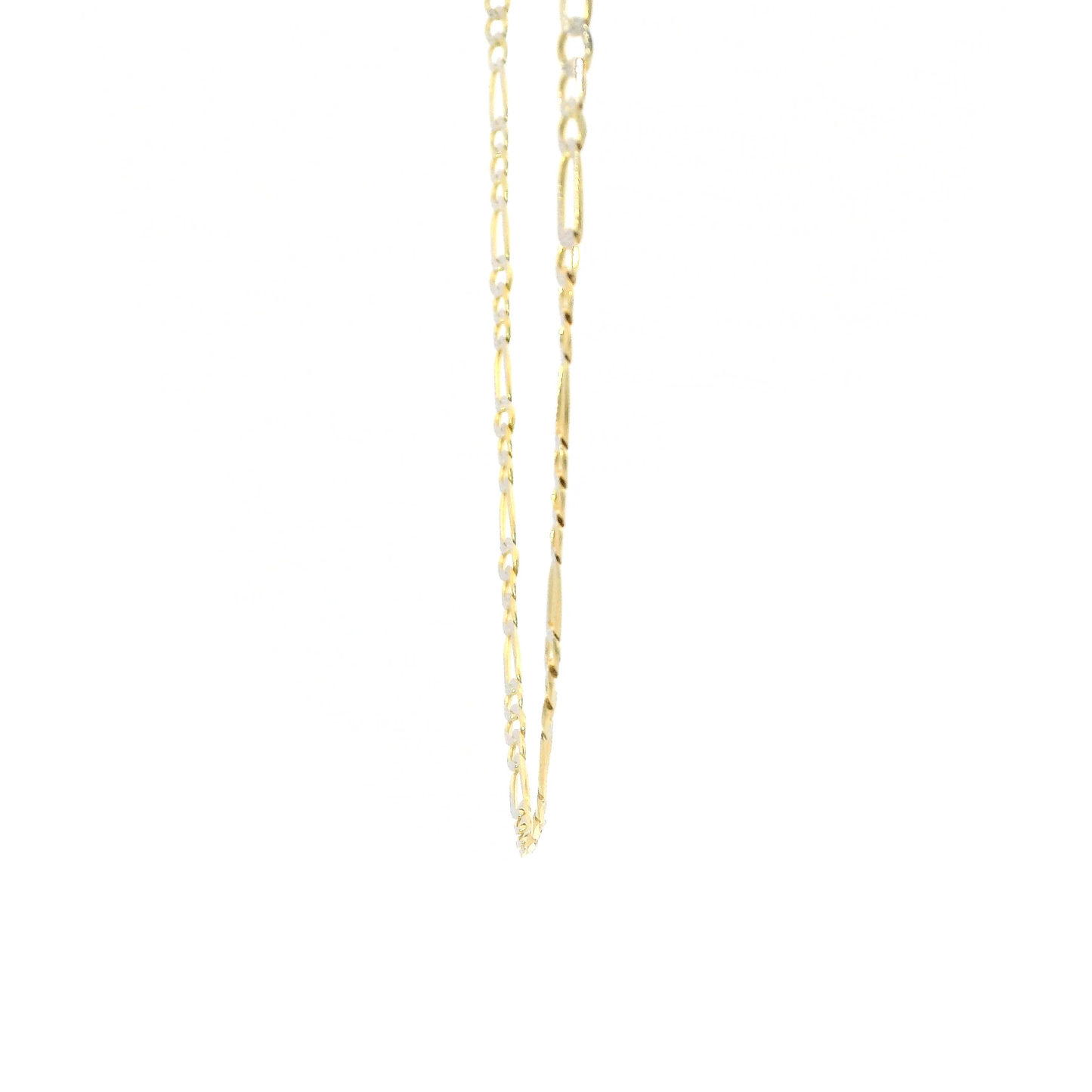 14K Yellow Gold 16" Figaro Chain