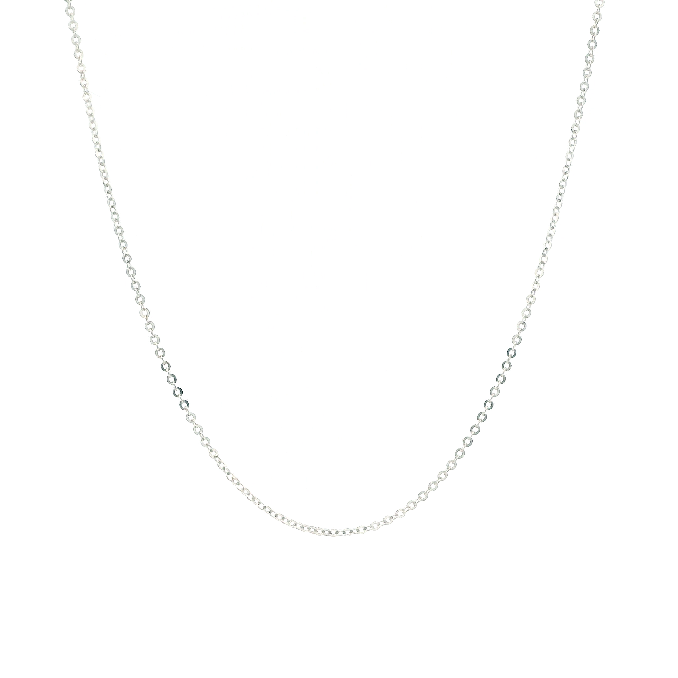 14K White Gold 16