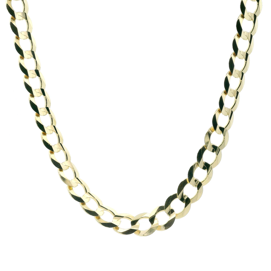 14K Yellow Gold 24" Curb Chain