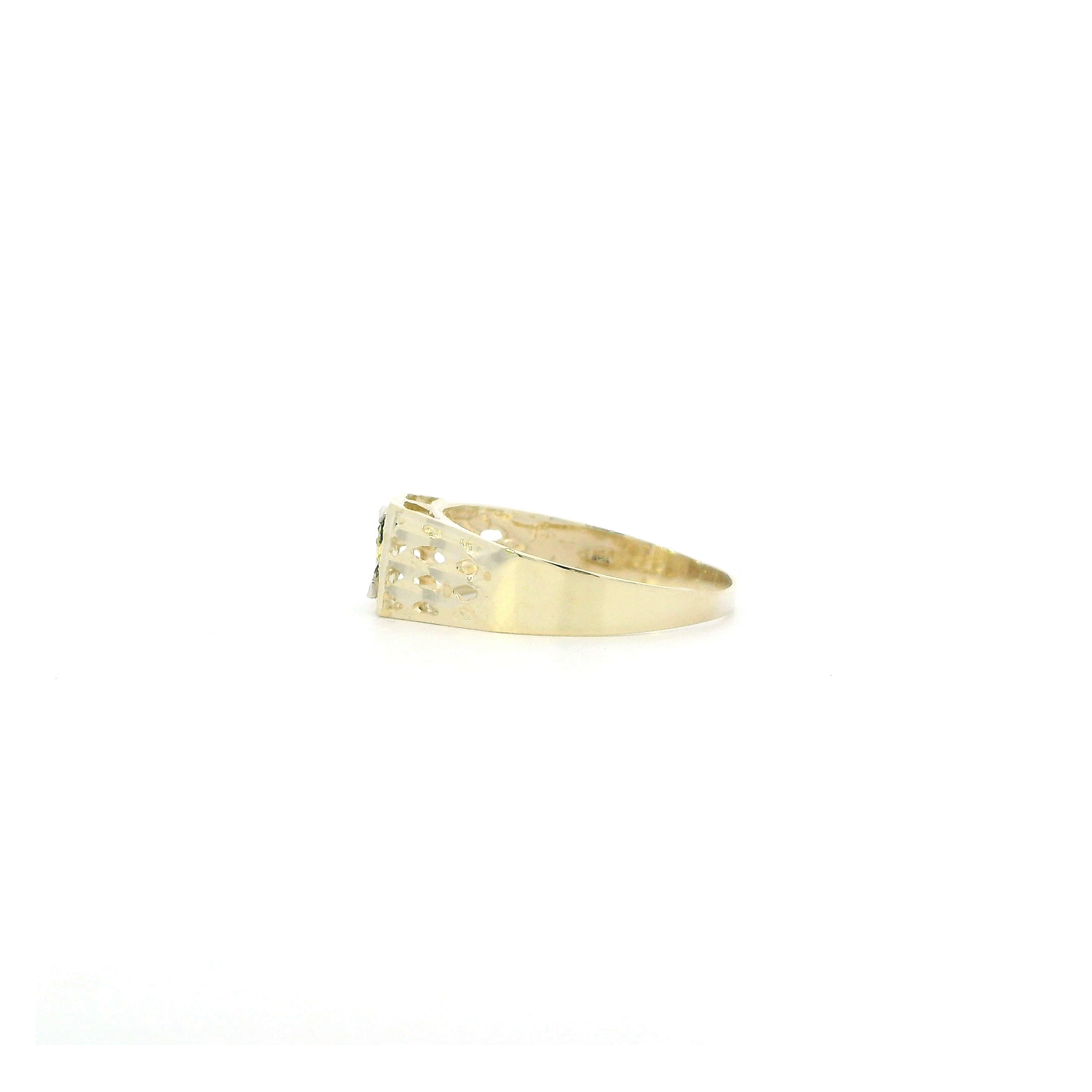 10K Yellow Gold DC Letter 