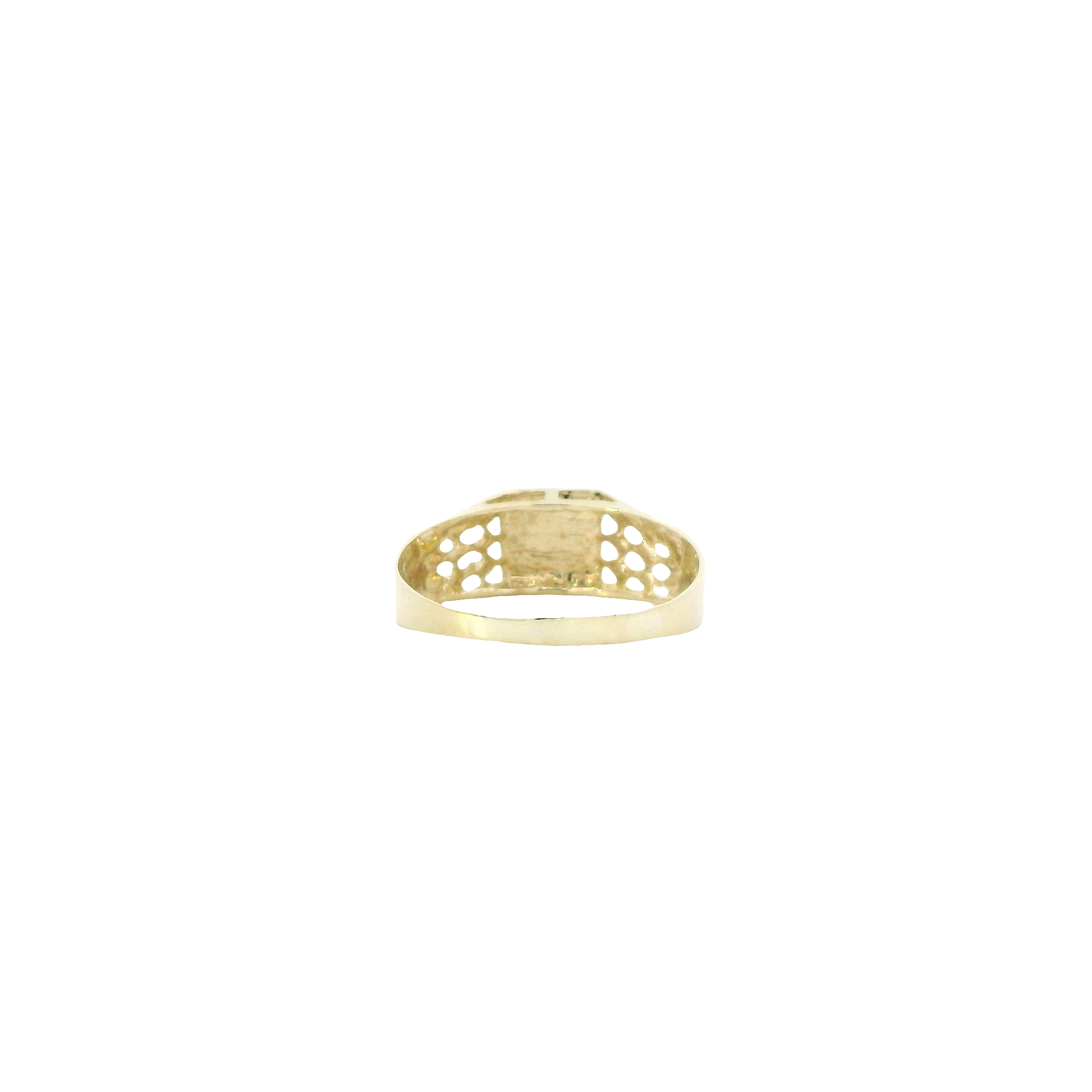 10K Yellow Gold DC Letter 