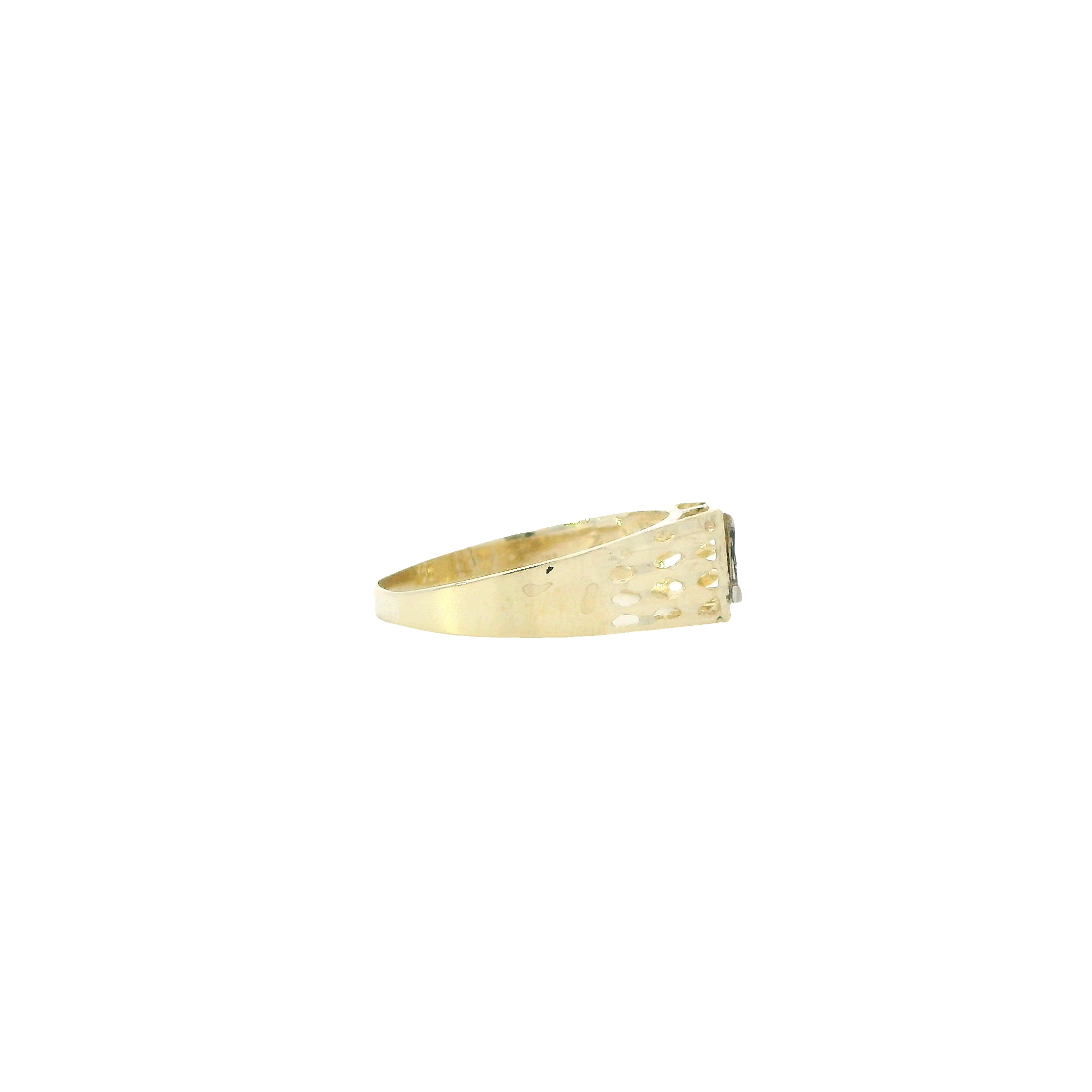 10K Yellow Gold DC Letter 