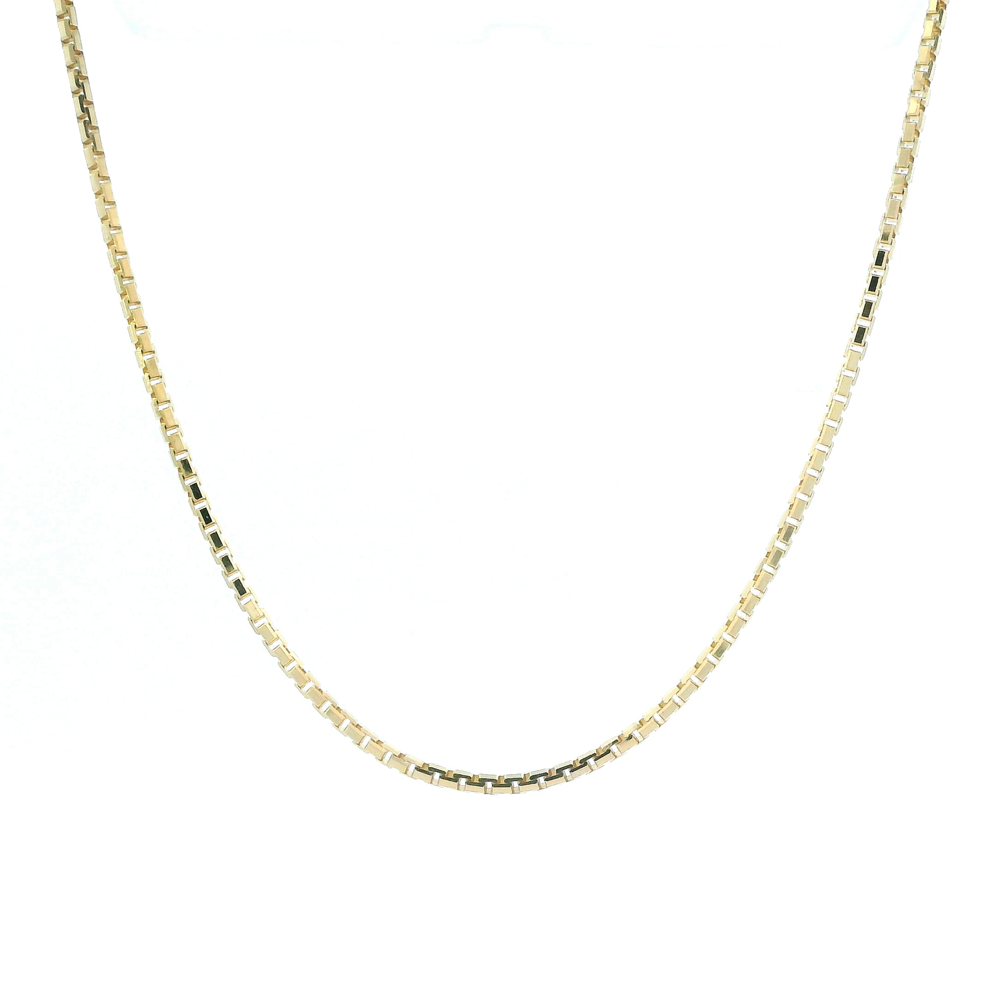 14K Yellow Gold 15.5" Box Chain