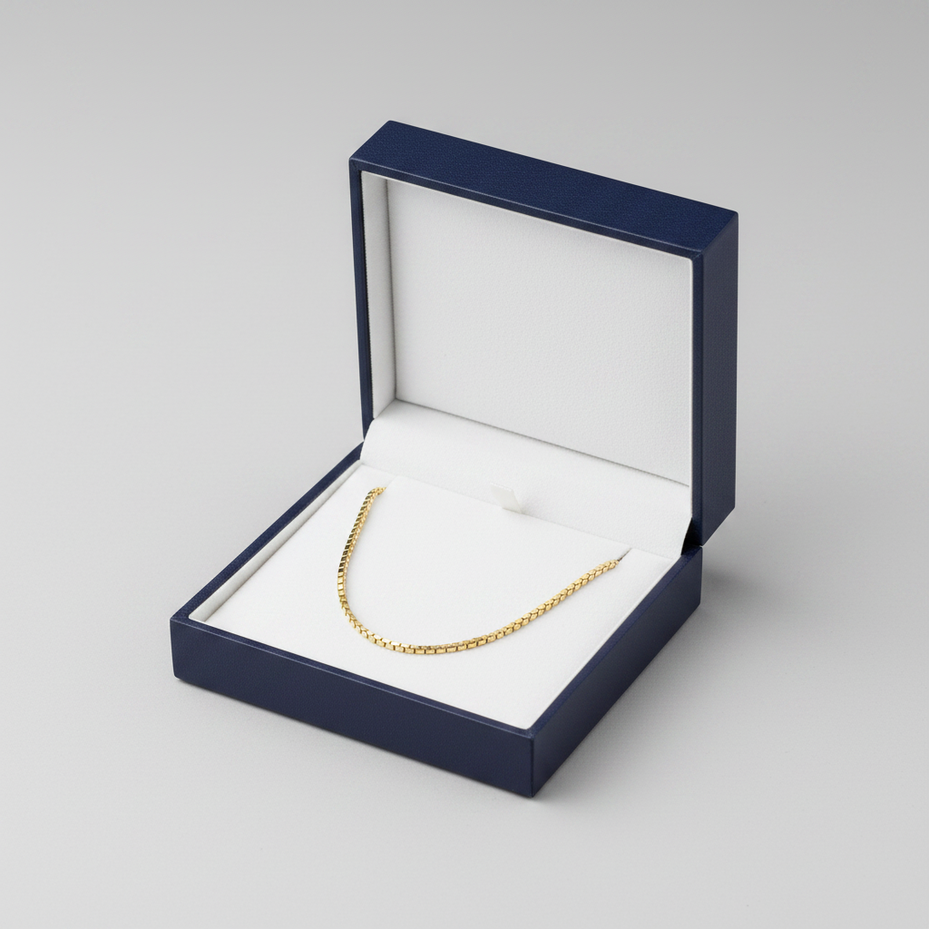 14K Yellow Gold 15.5" Box Chain