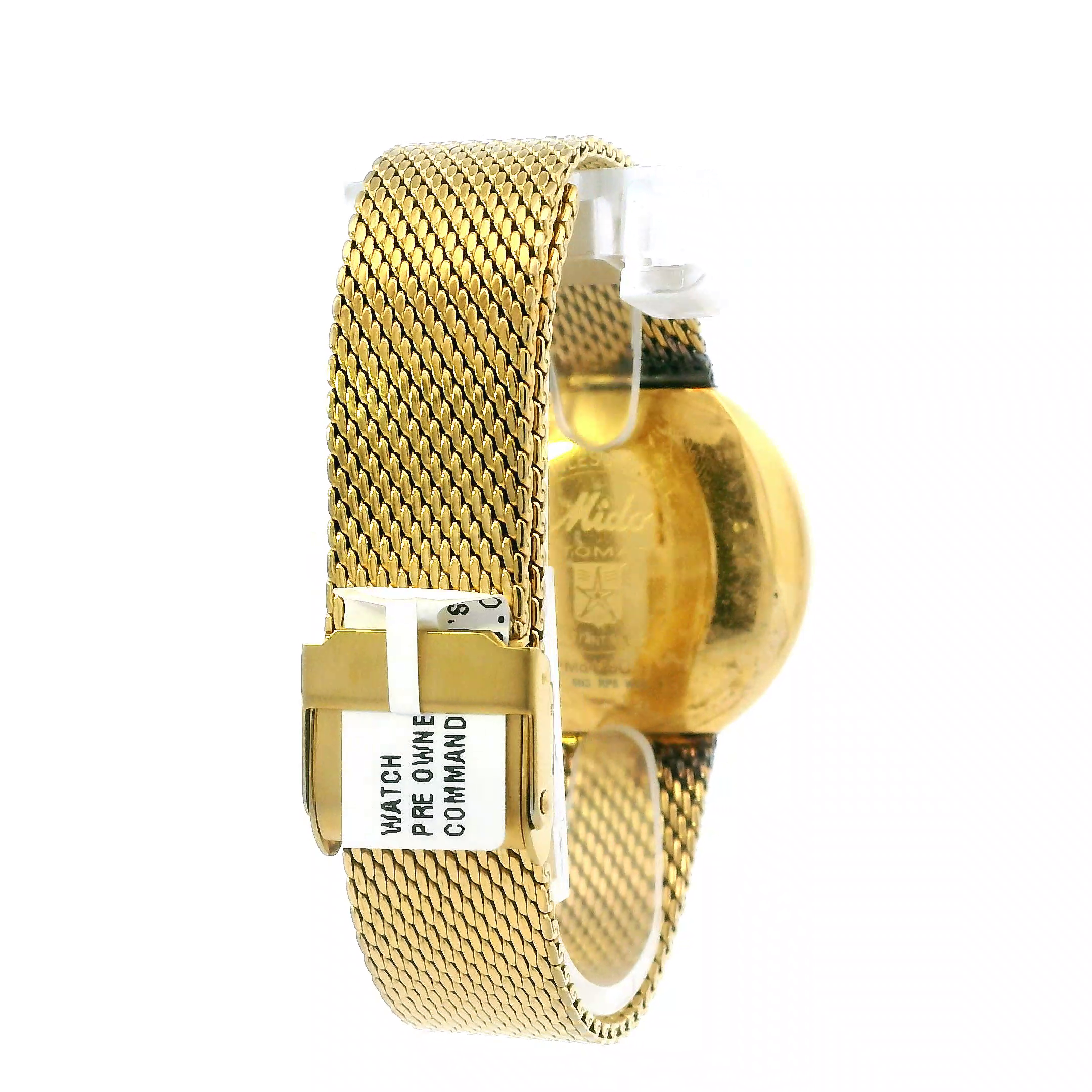 Mido Commander Men's Wrist Watch With Wear On Band