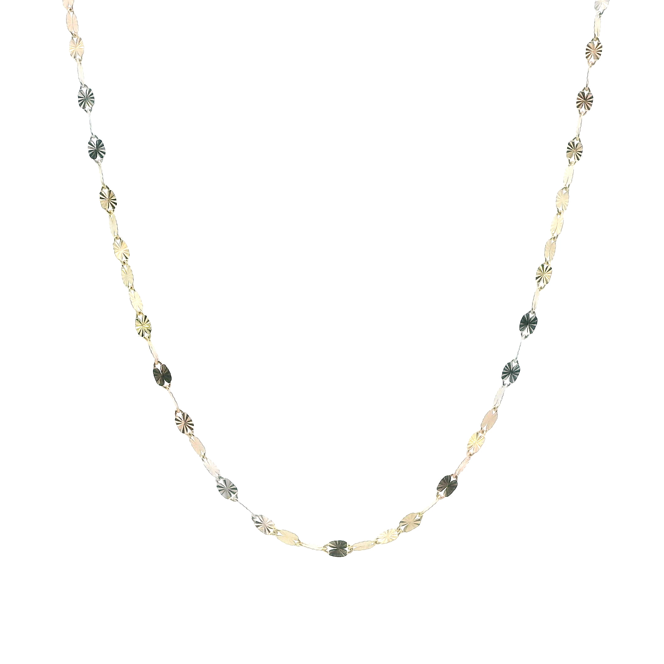 14K Tri Color 18
