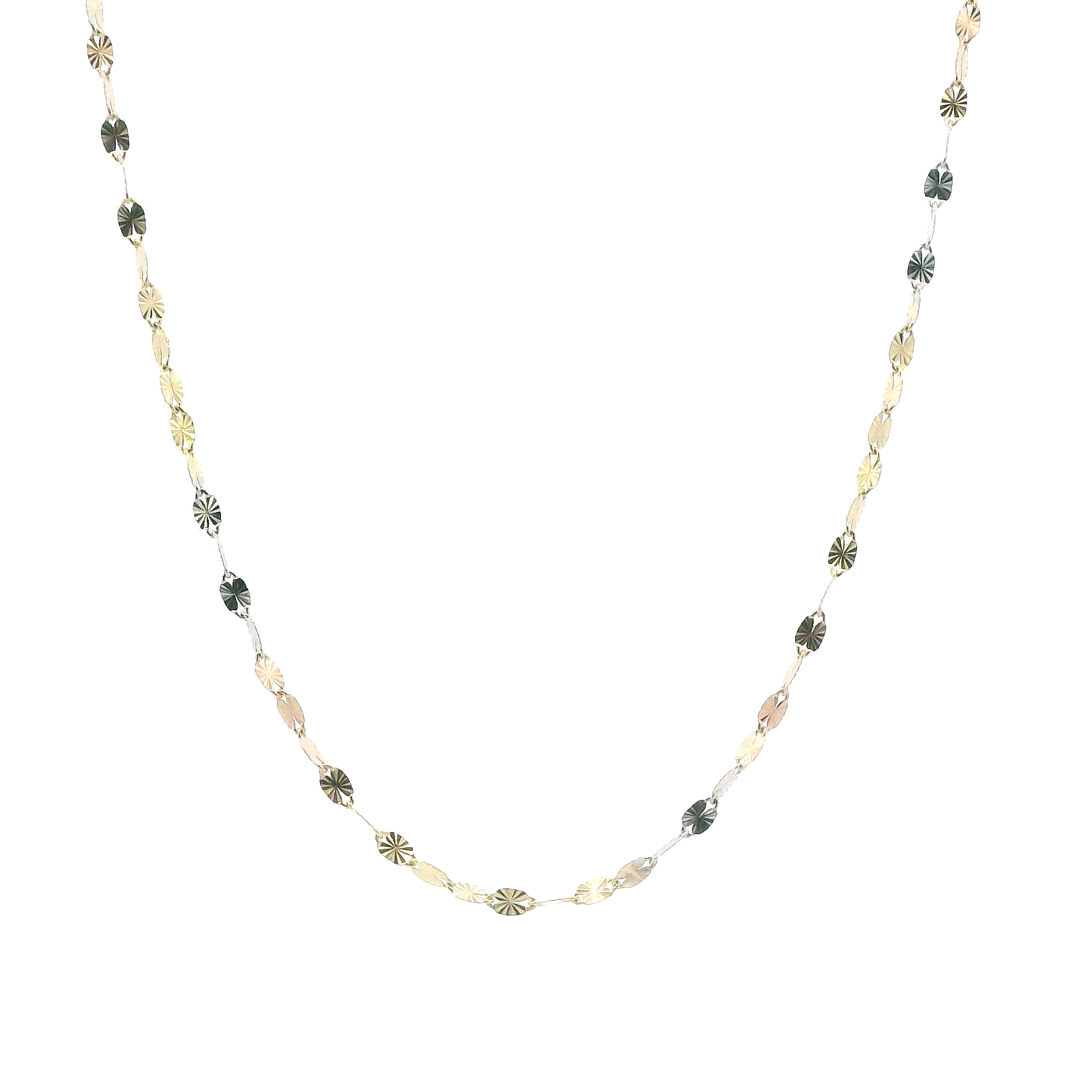 14K Tri Color 18