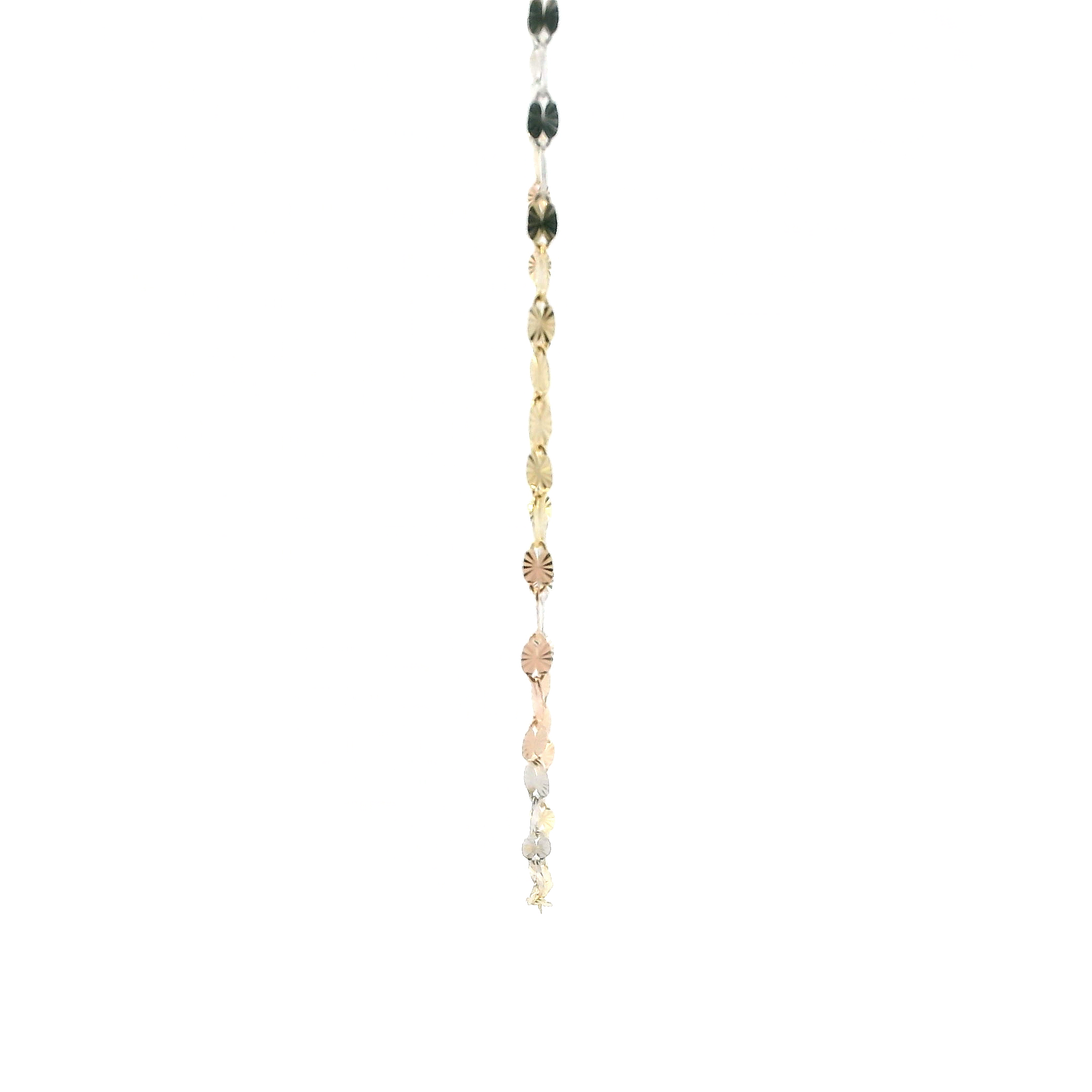 14K Tri Color 18
