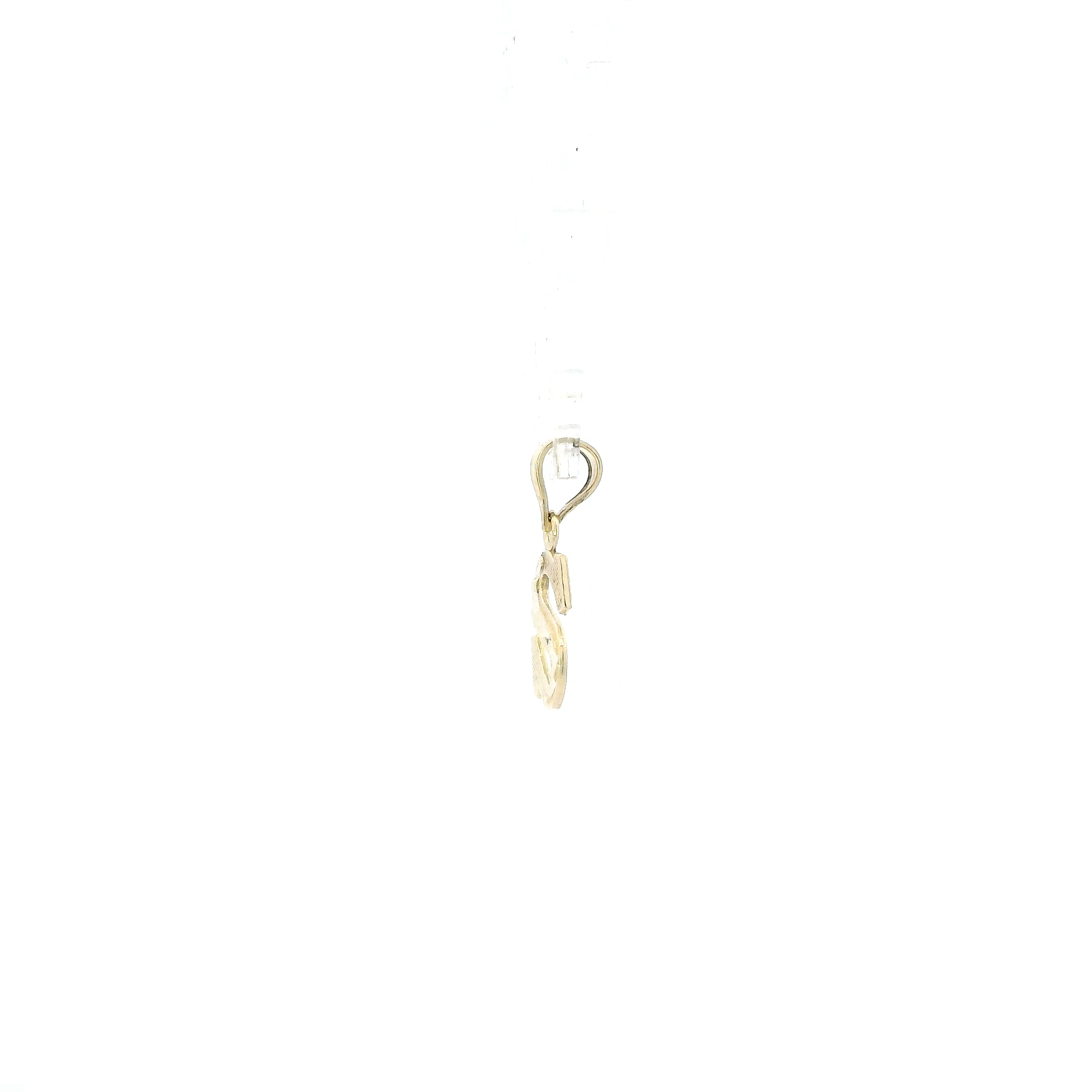 10K Yellow Gold Letter 