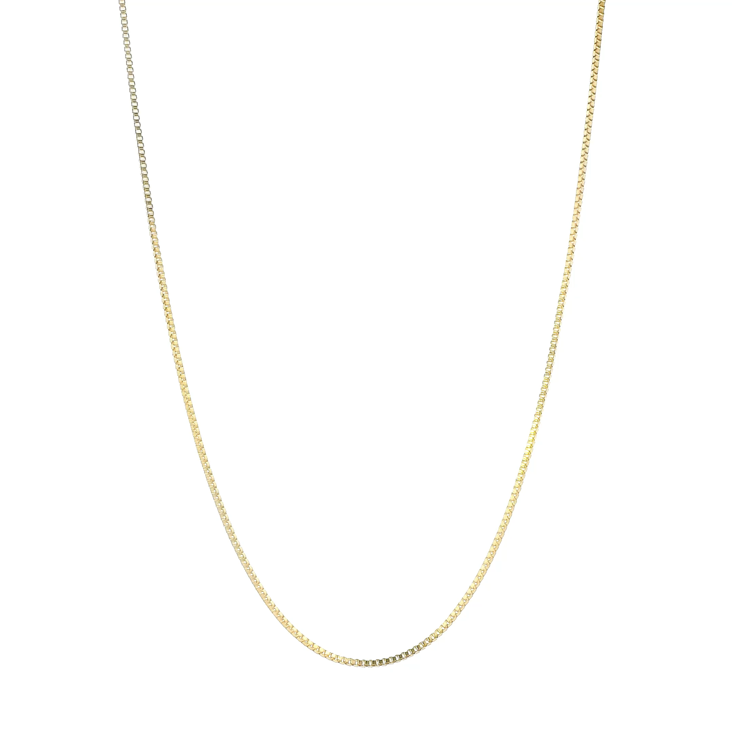 14K Yellow Gold 20" Box Chain
