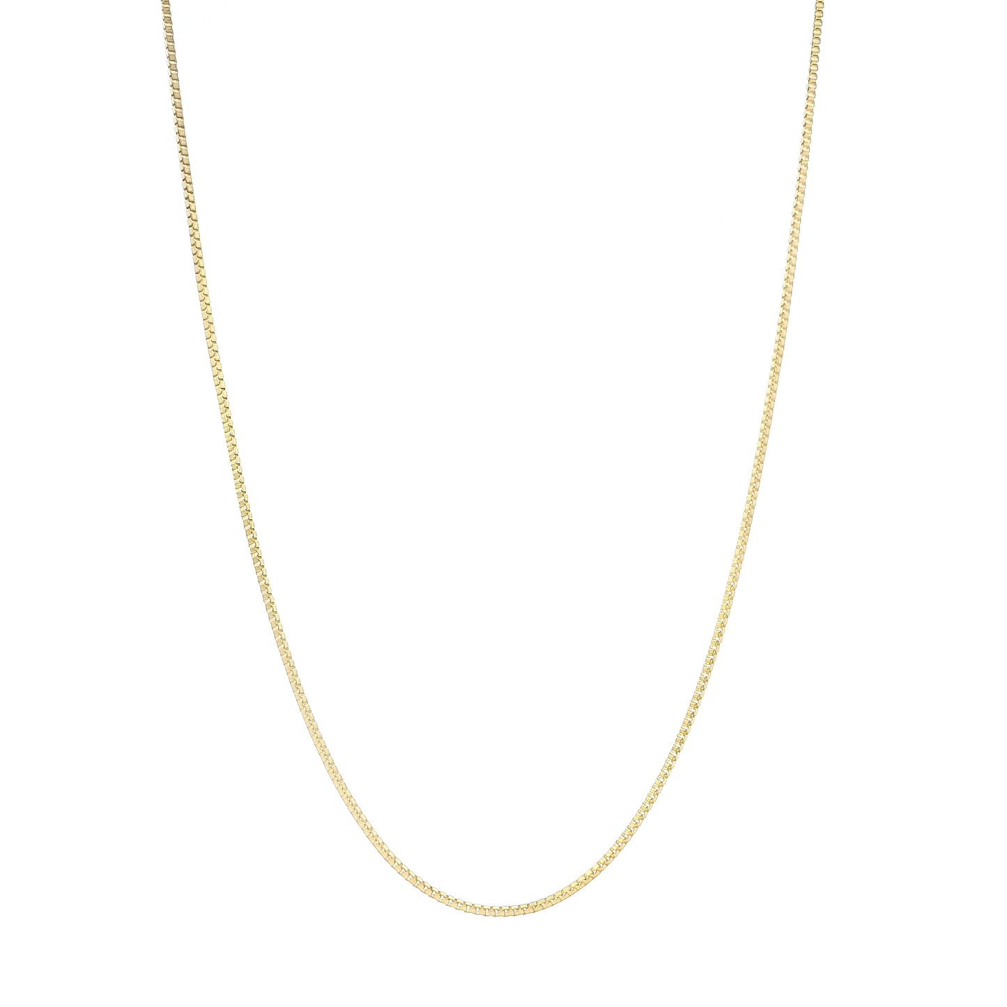 14K Yellow Gold 20" Box Chain