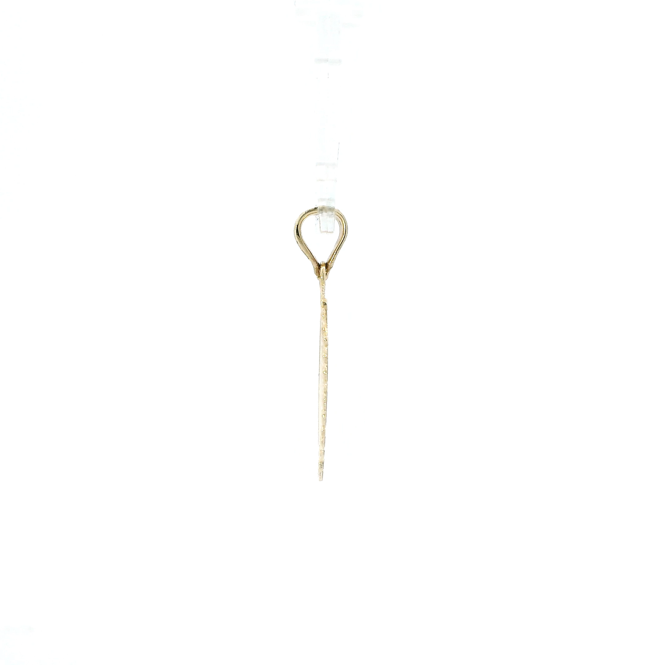 10K Yellow Gold Oval Filigree 