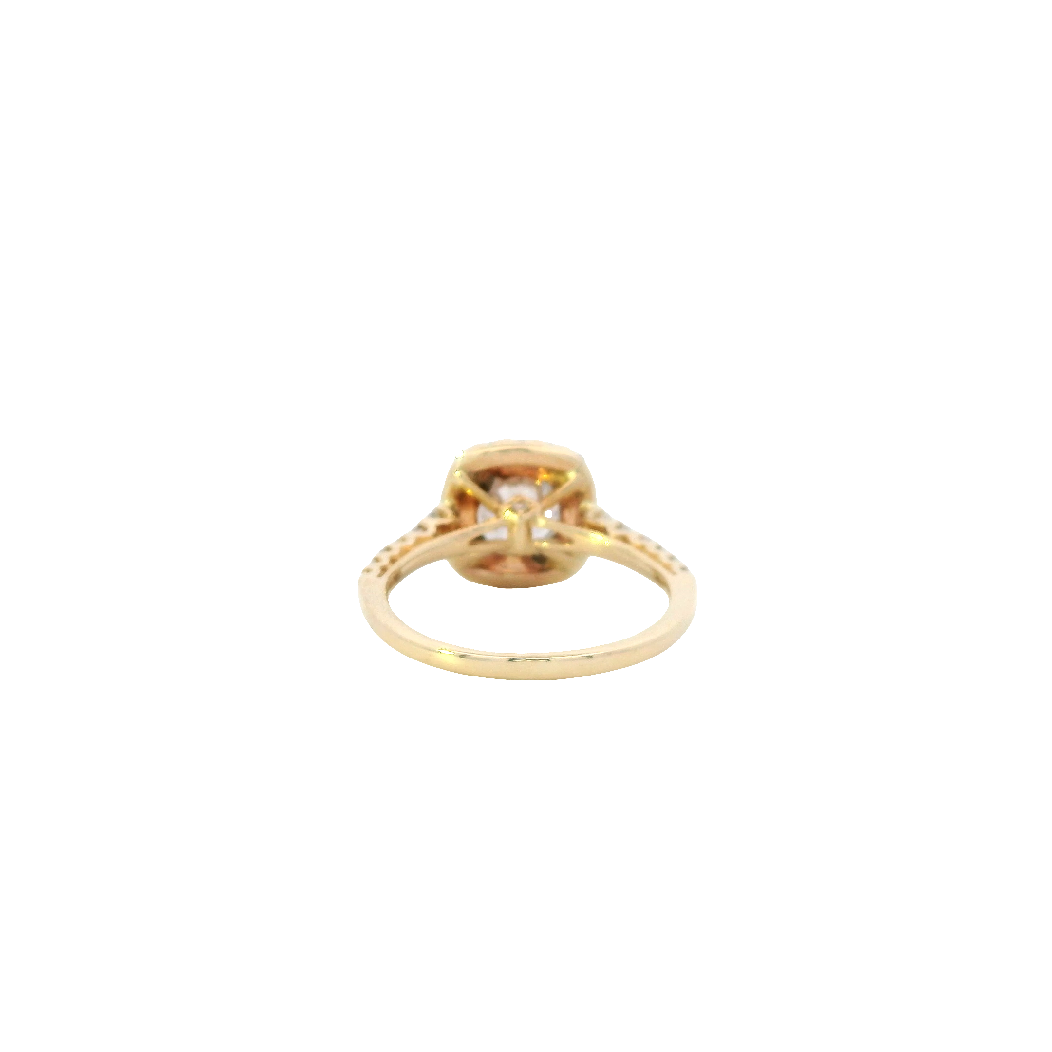 14K Yellow Gold Lab Grown Diamond Women's Ring - 1.64ct