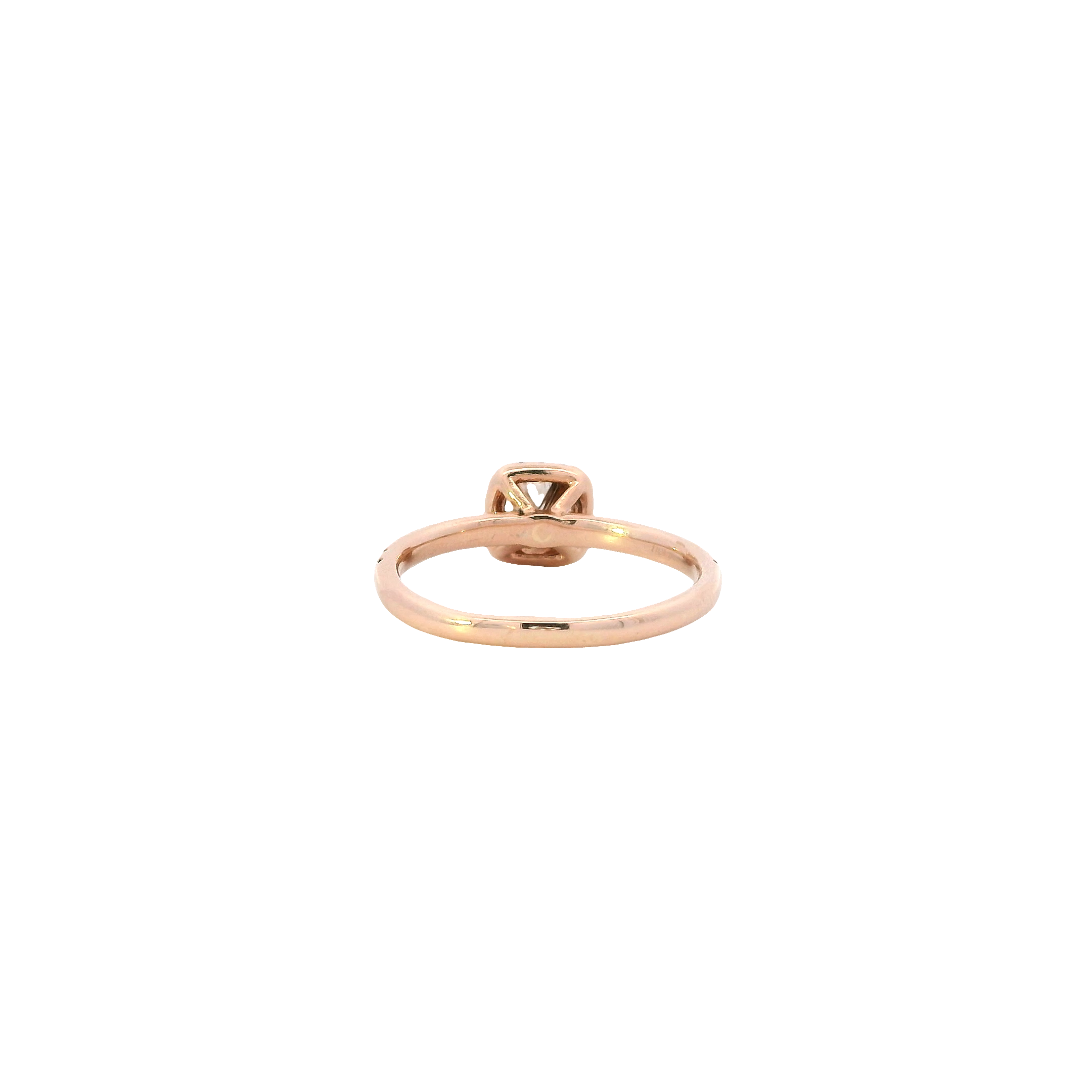 14K Rose Gold Lab Grown Diamond Women's Ring-1.00ct