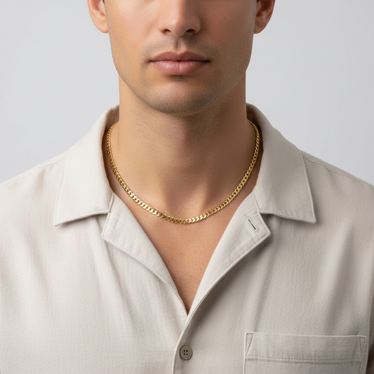14K Yellow Gold 22" Cuban Chain