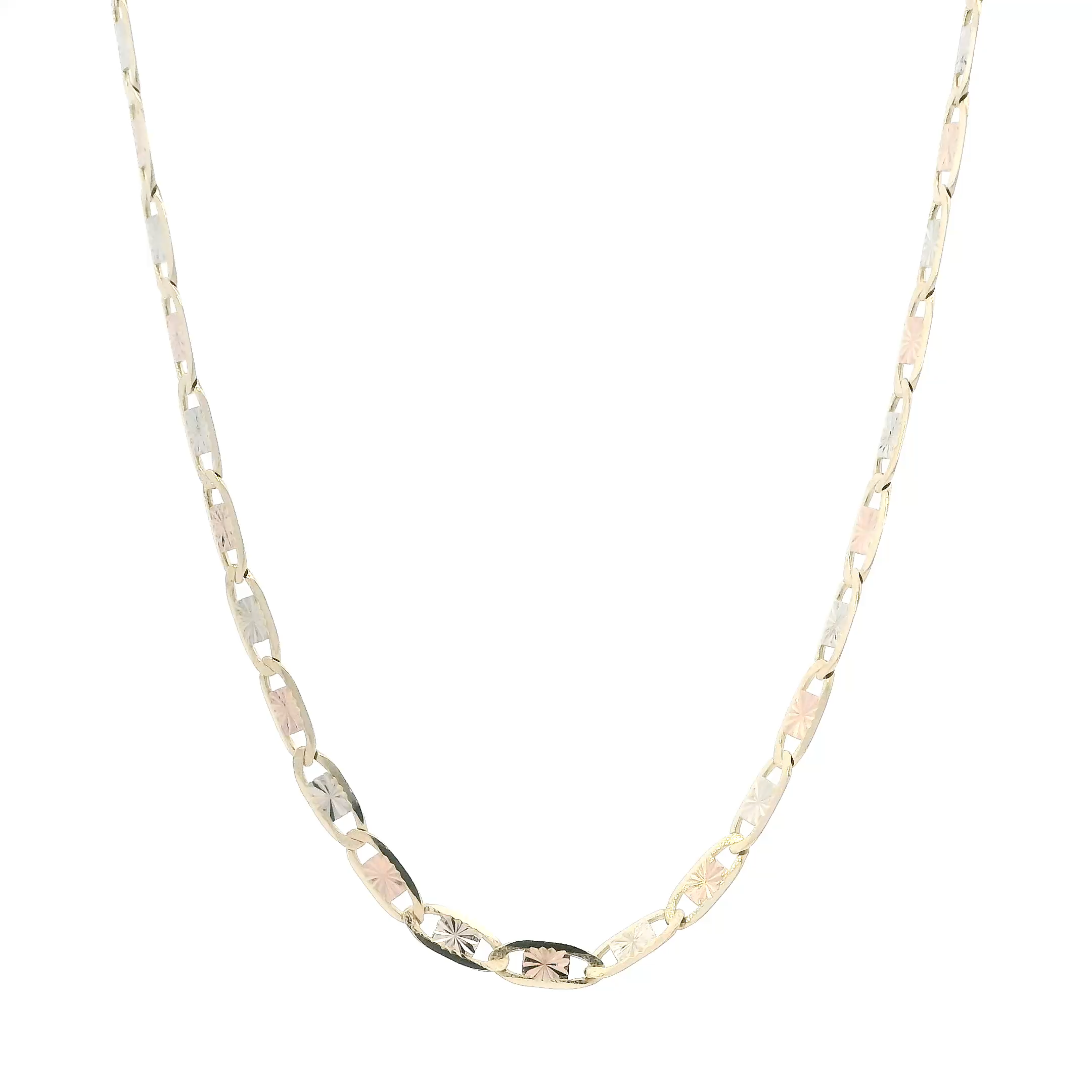 14K Tri Color Gold 24