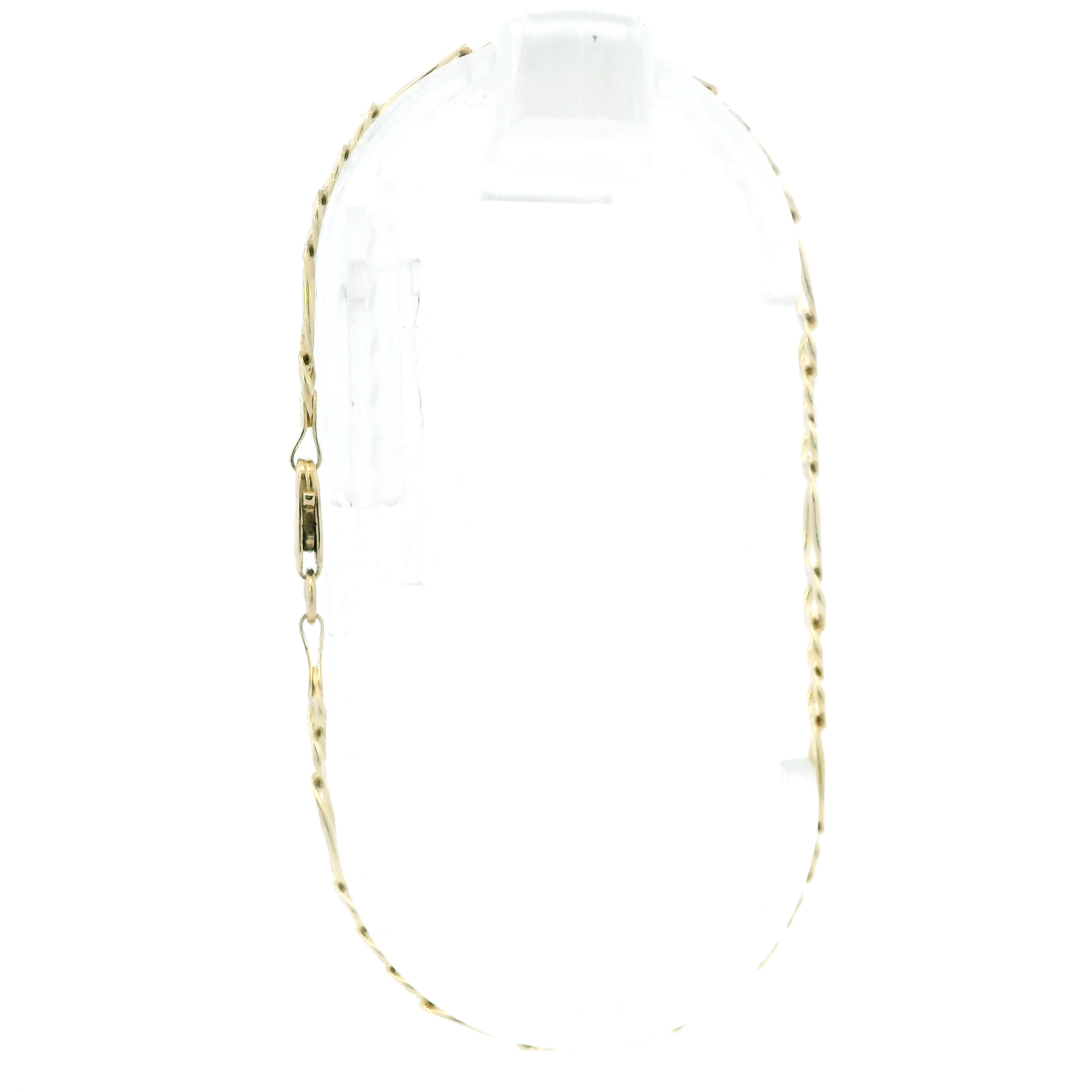 14K Yellow Gold Figaro Bracelet