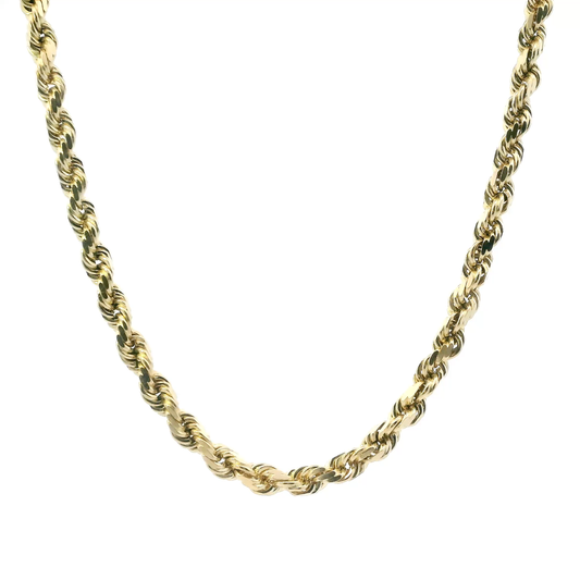 14K Yellow Gold 22" Rope Chain