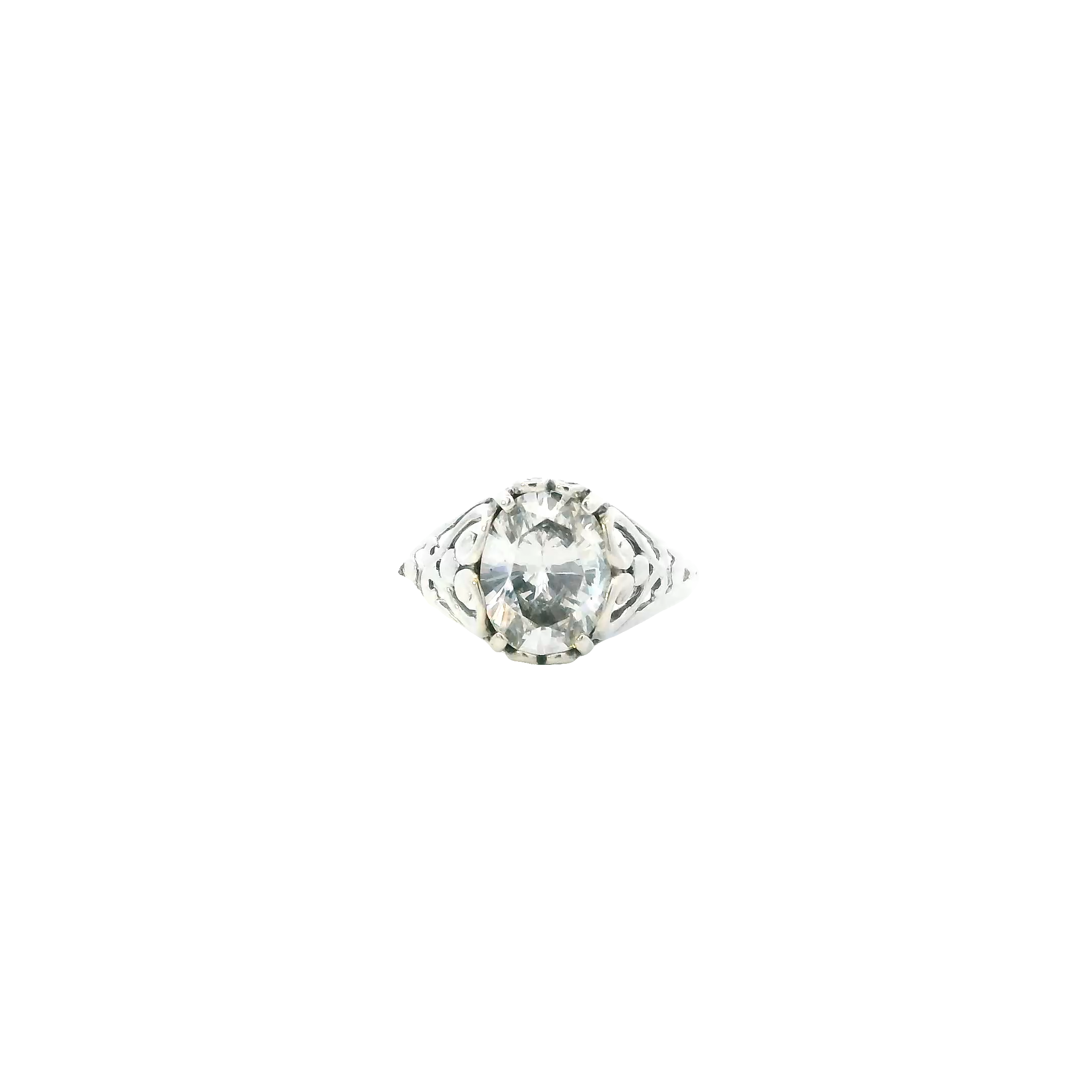 Kabana Sterling Silver Filigree Women's Ring