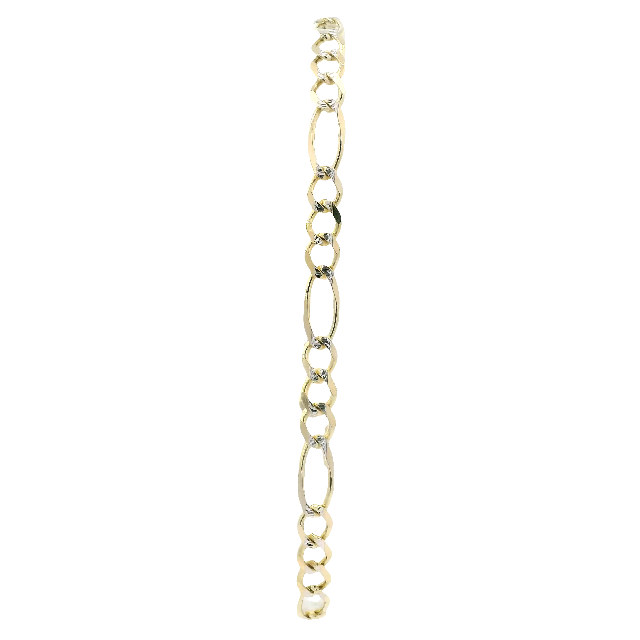 14K Yellow Gold Figaro Bracelet