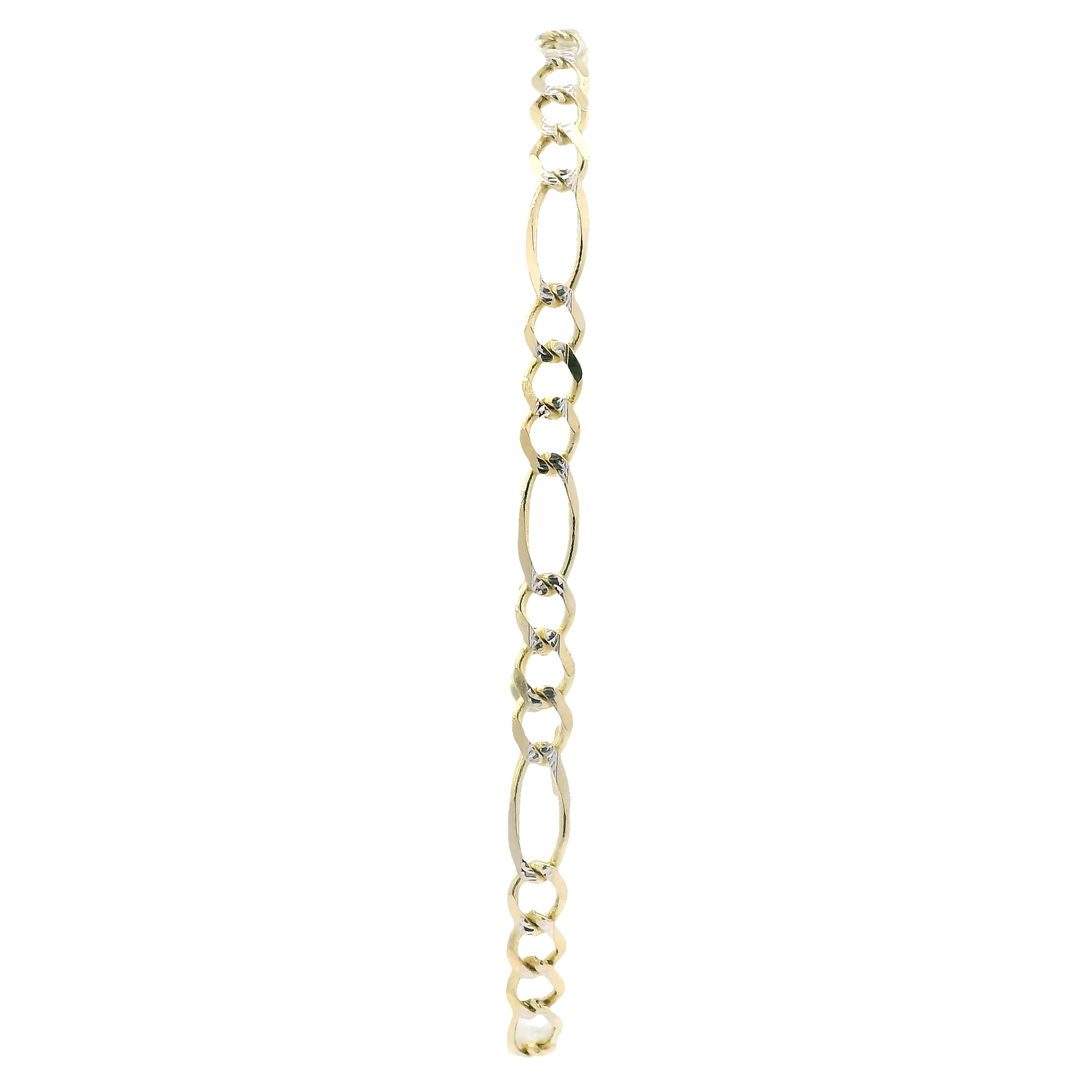 14K Yellow Gold Figaro Bracelet