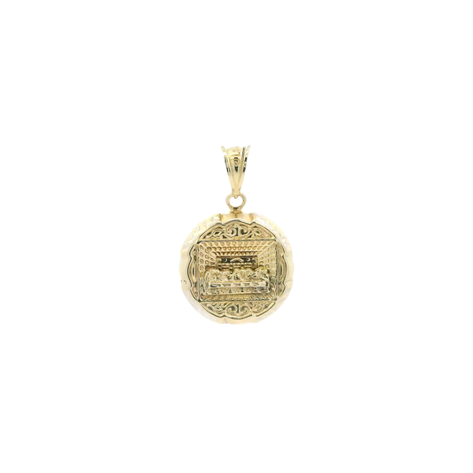 10K Yellow Gold Last Supper Pendant