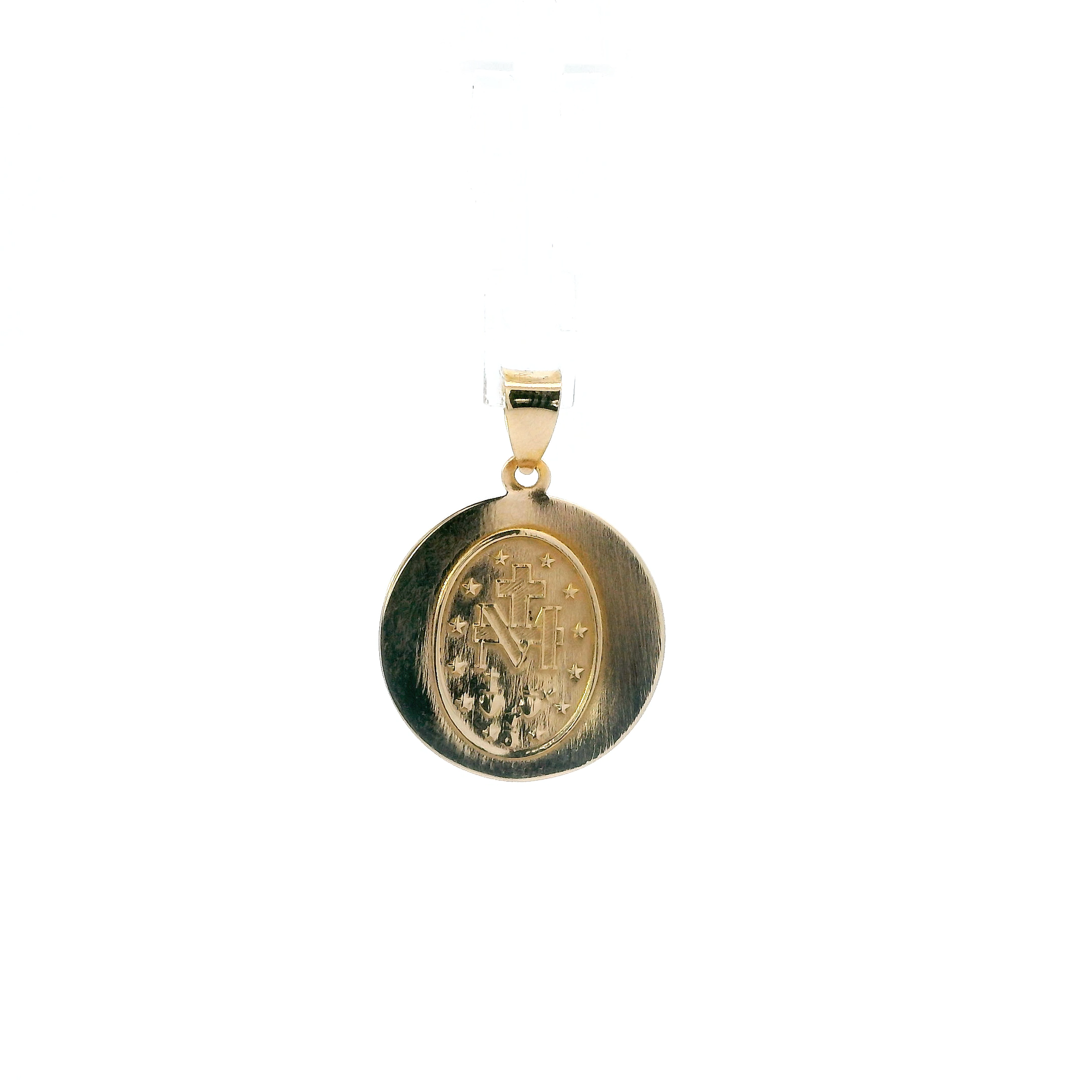 14K Yellow Gold Round 