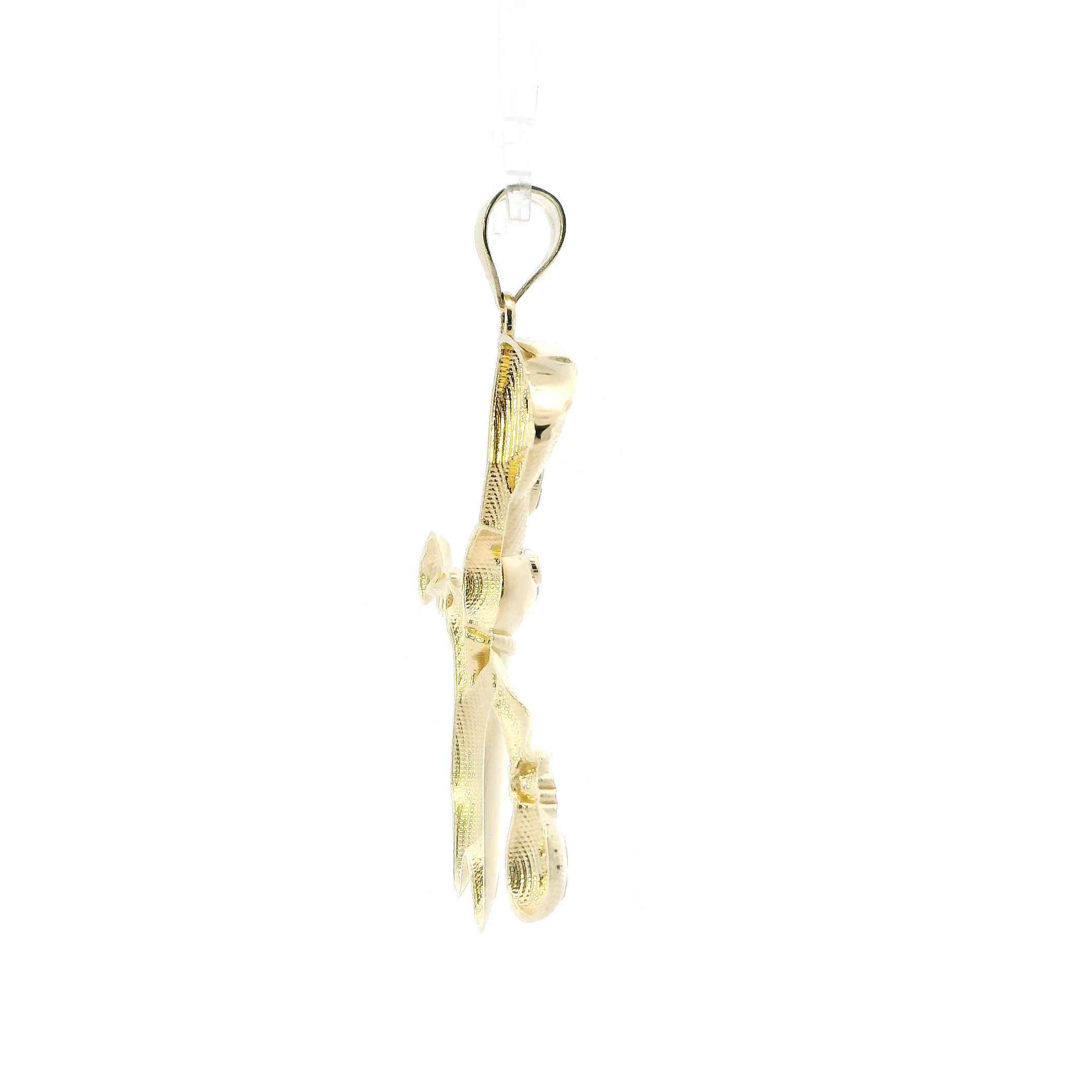 10K Yellow Gold Doughboy Pendant