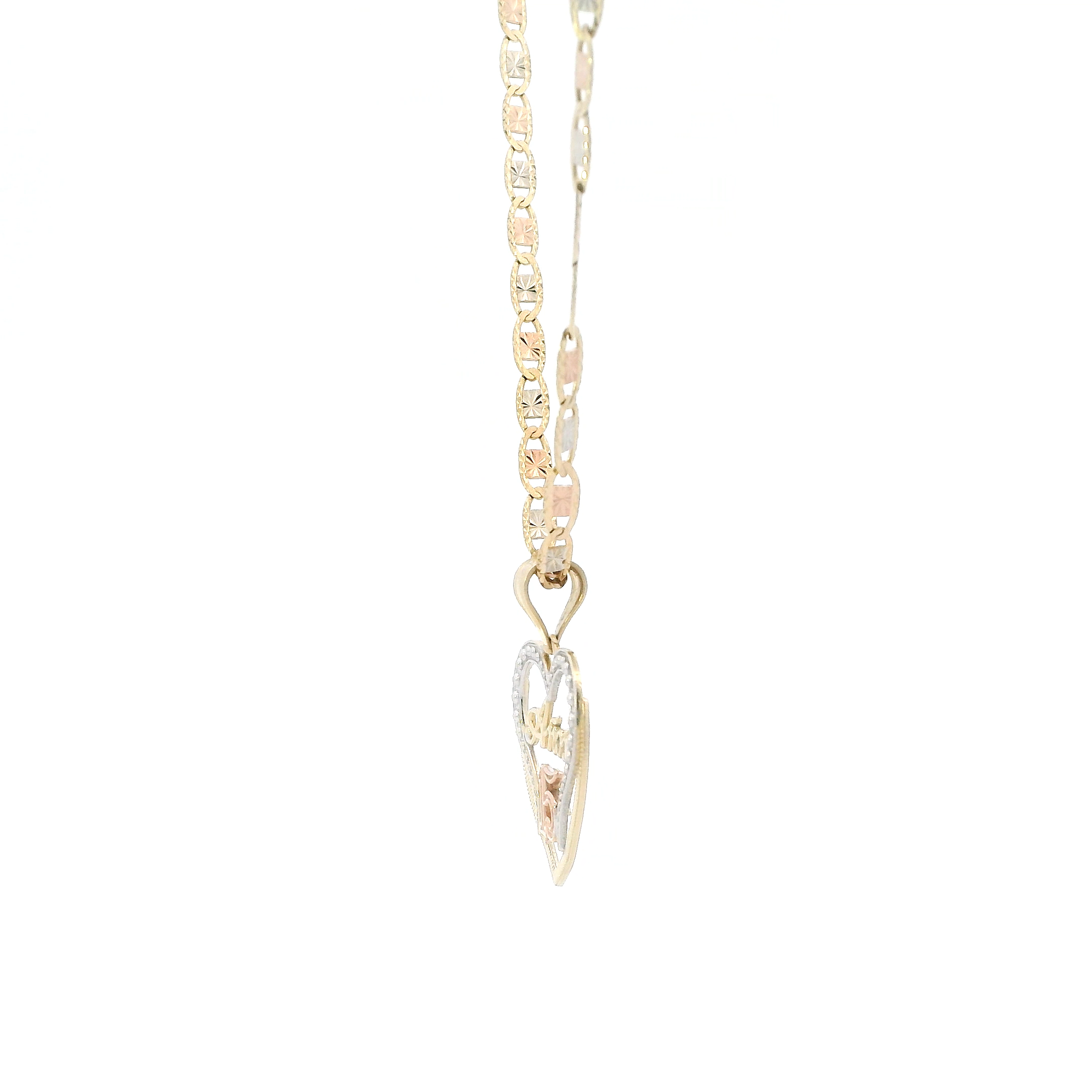 14K Tri Color 