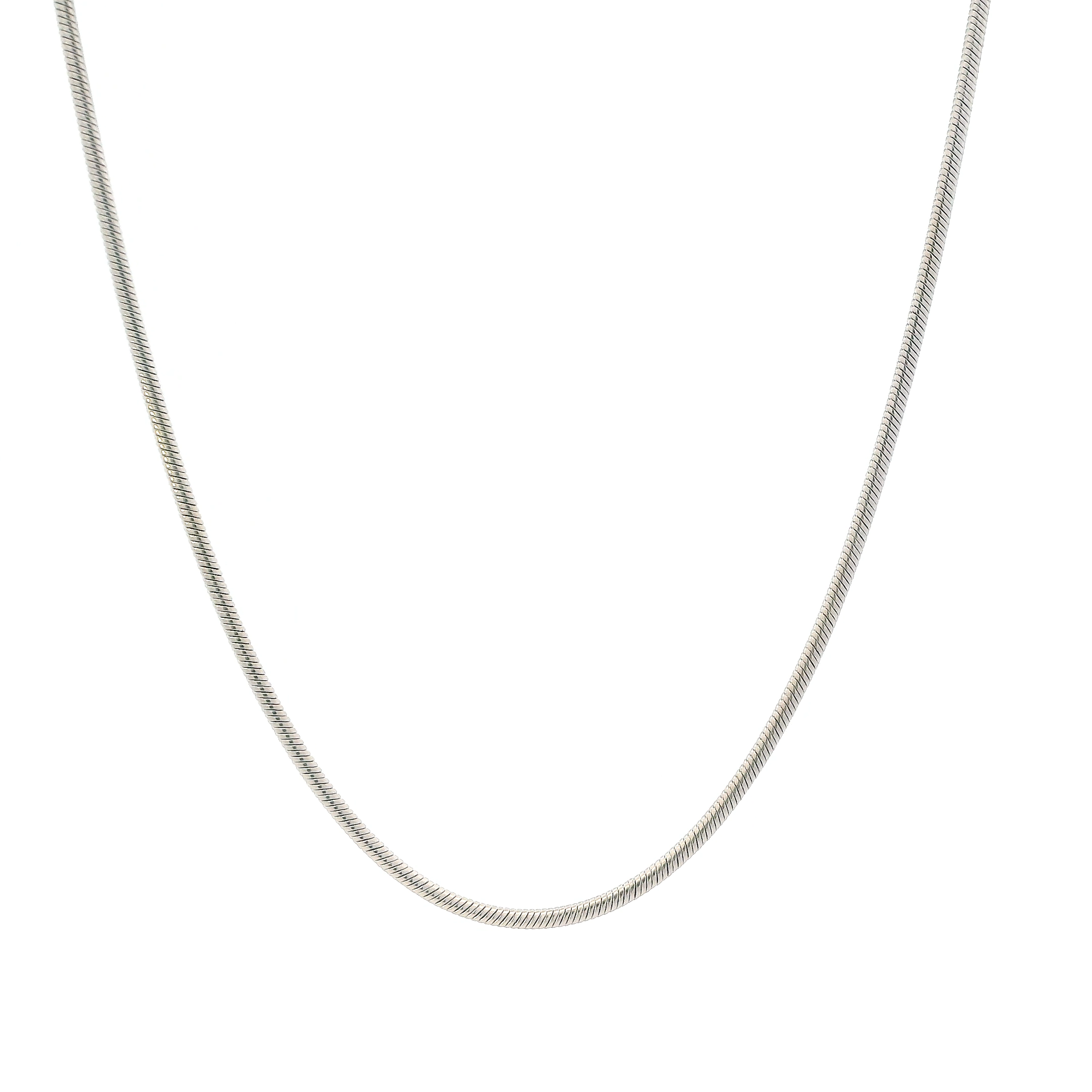 14K White Gold 20