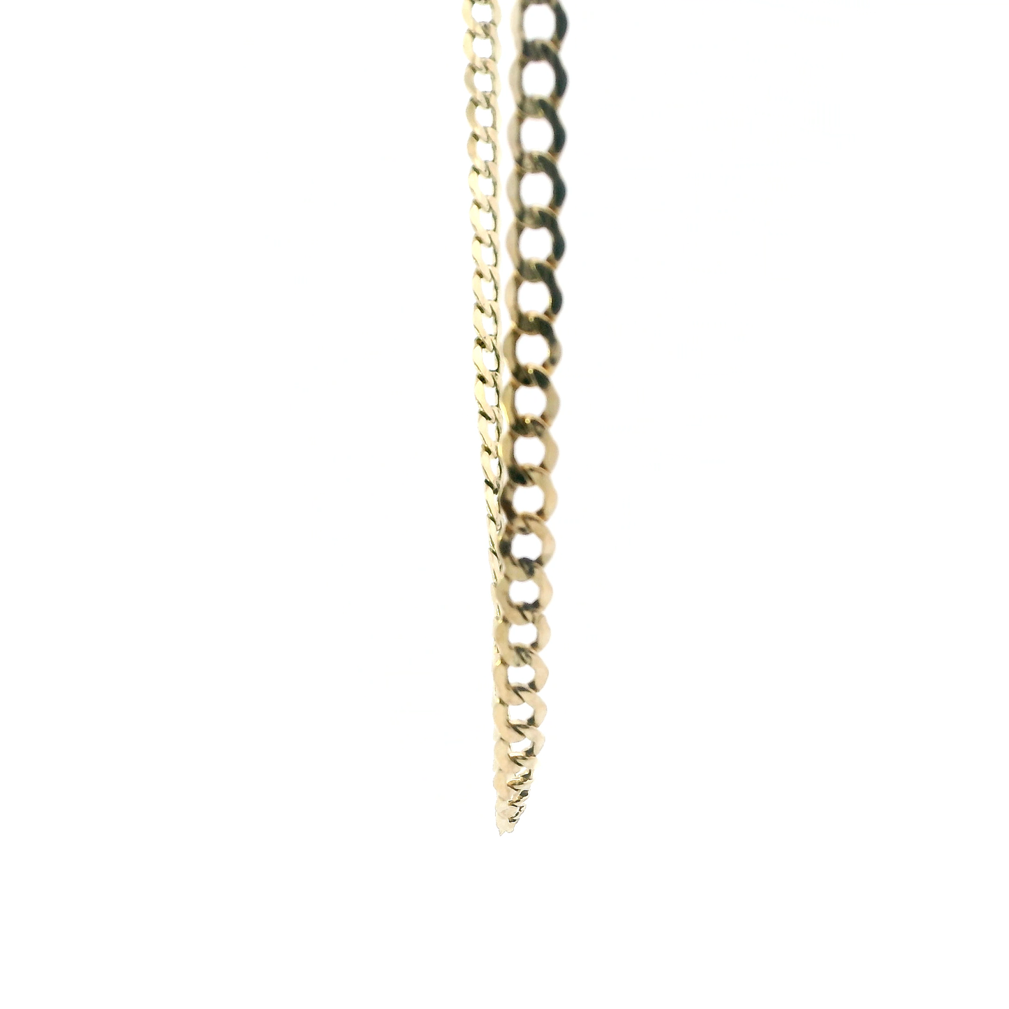 14K Yellow Gold 20" Curb Chain